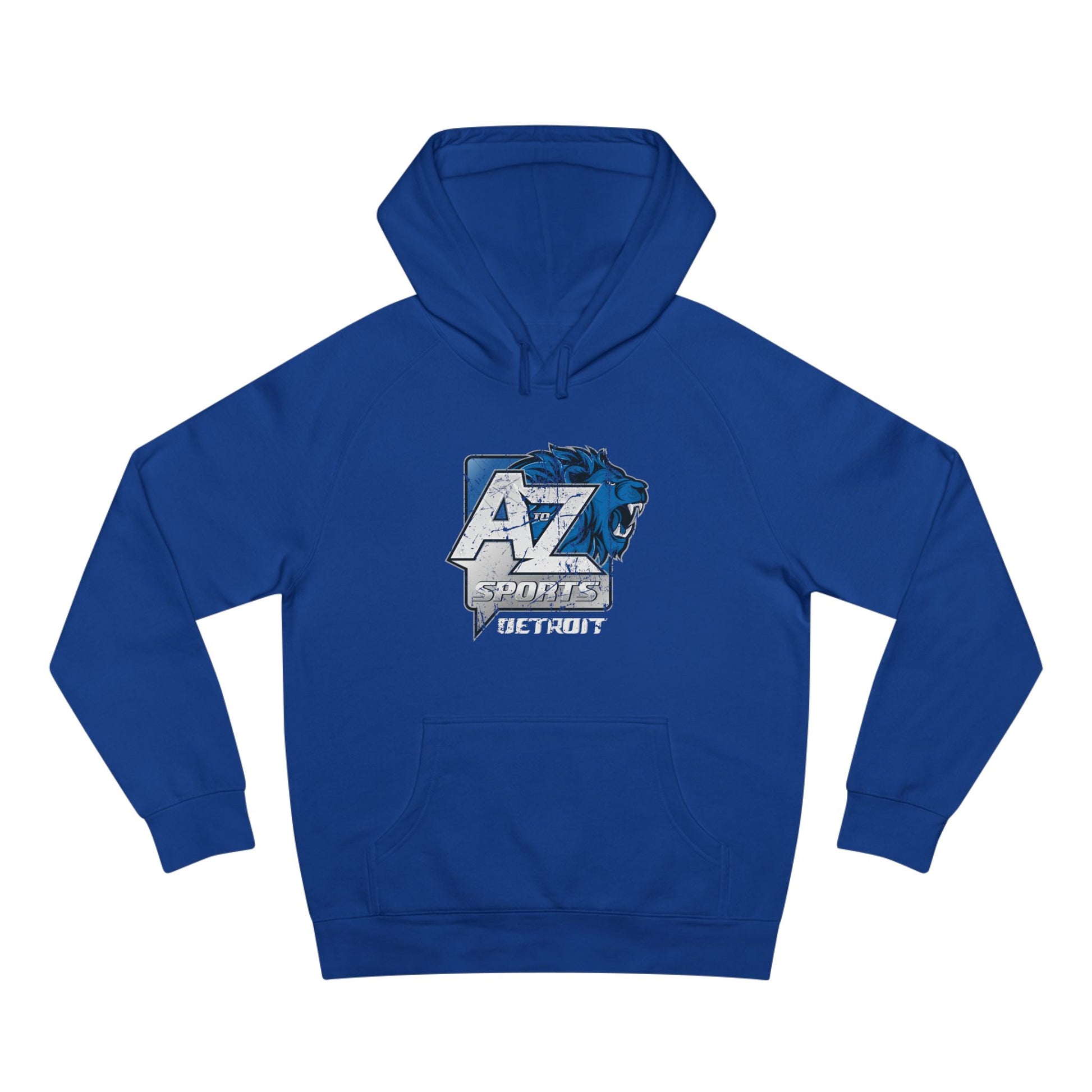A to Z Sports Lions Distressed Hoodie