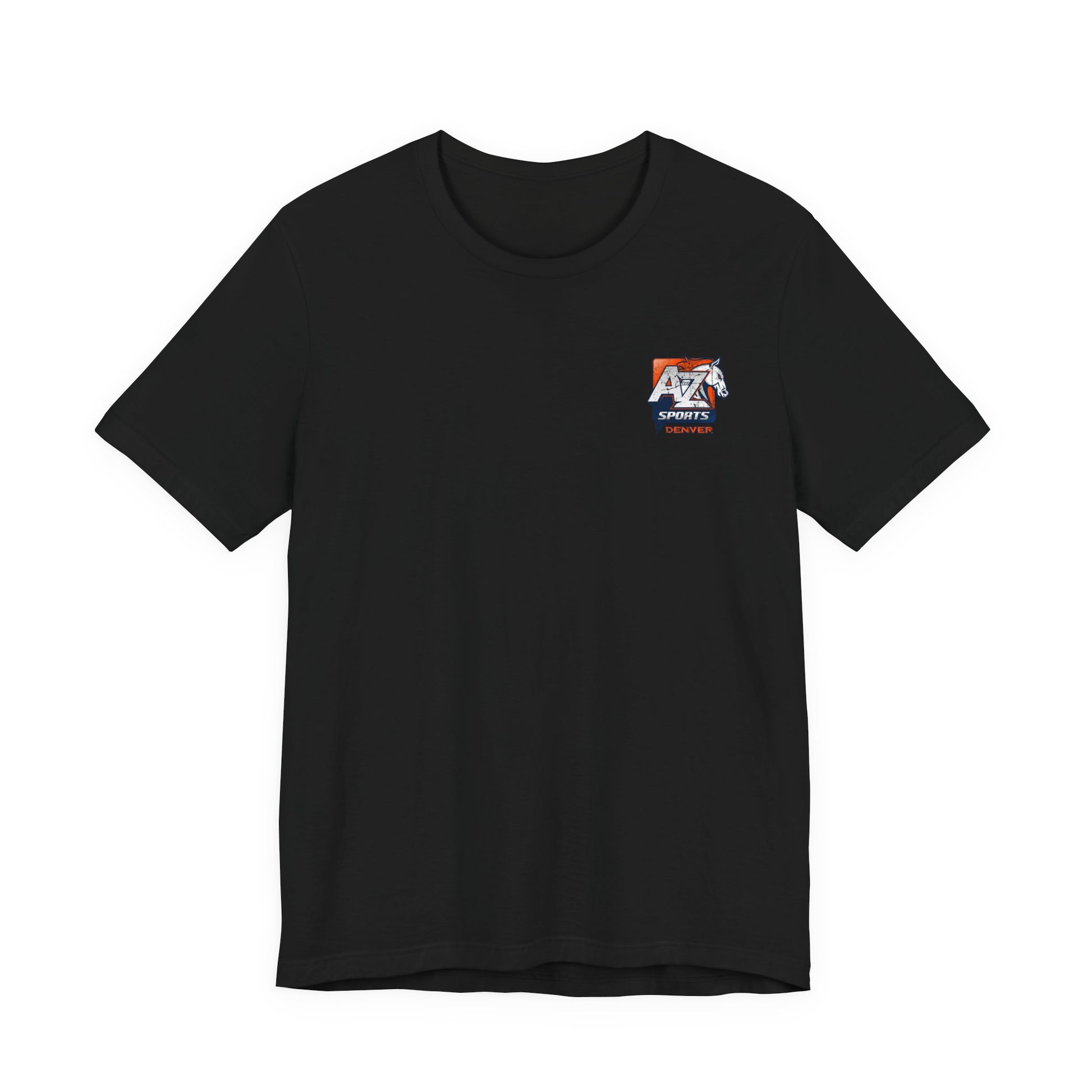 A to Z Sports Broncos Distressed Pocket T-Shirt