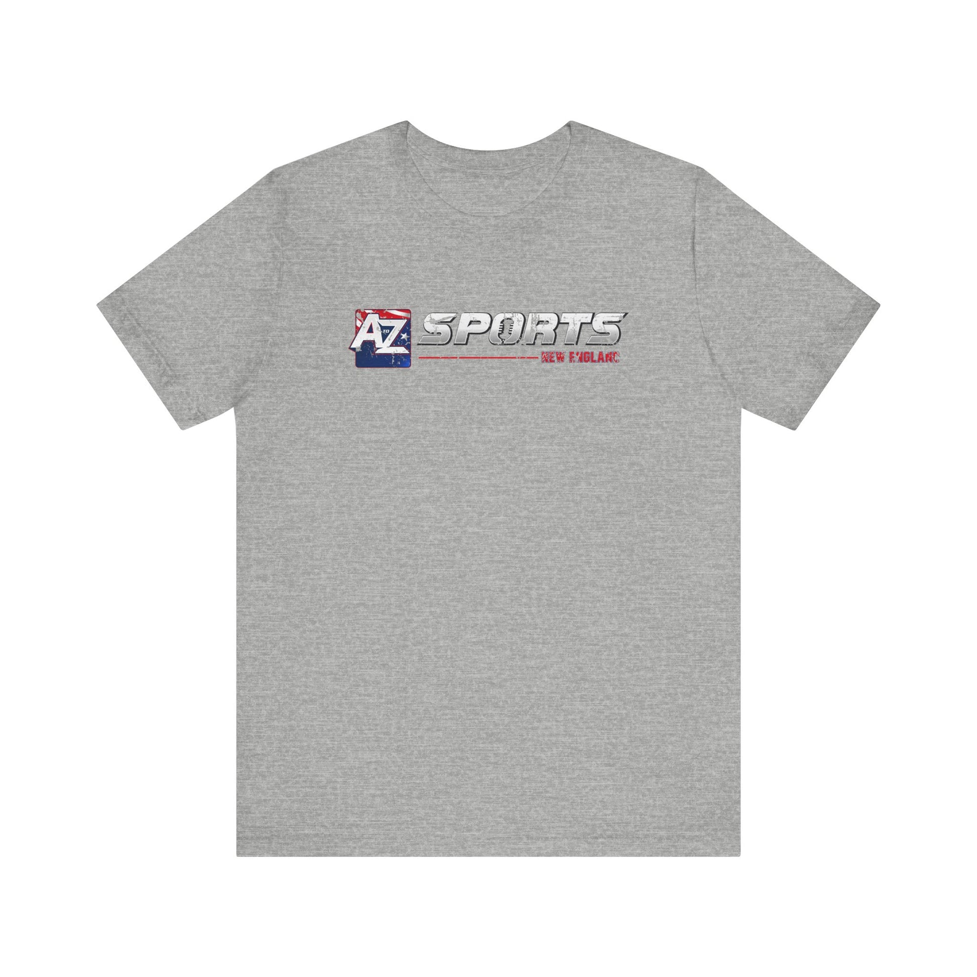 A to Z Sports Patriots Distressed Horizontal T-Shirt