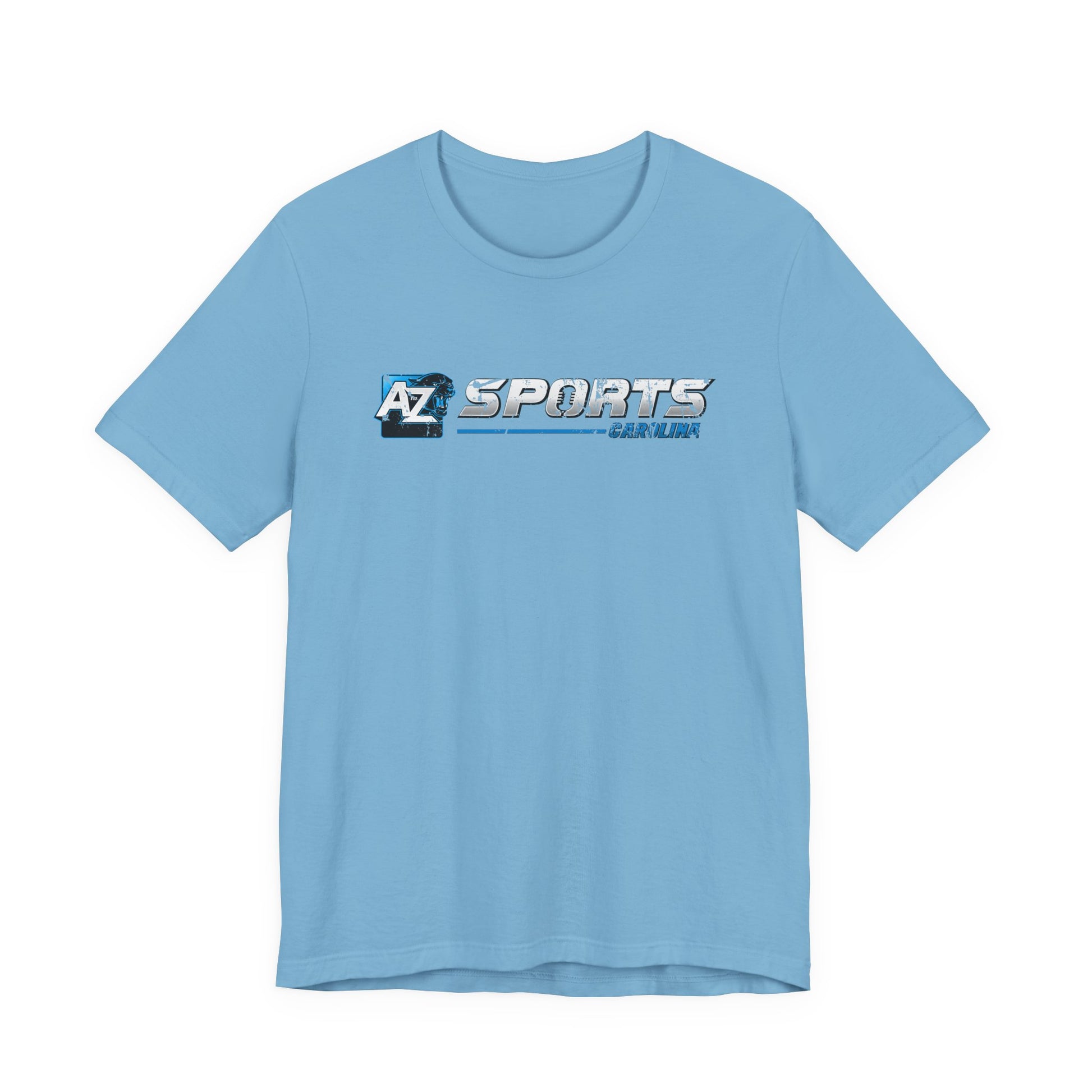 A to Z Sports Panthers Distressed Horizontal T-Shirt
