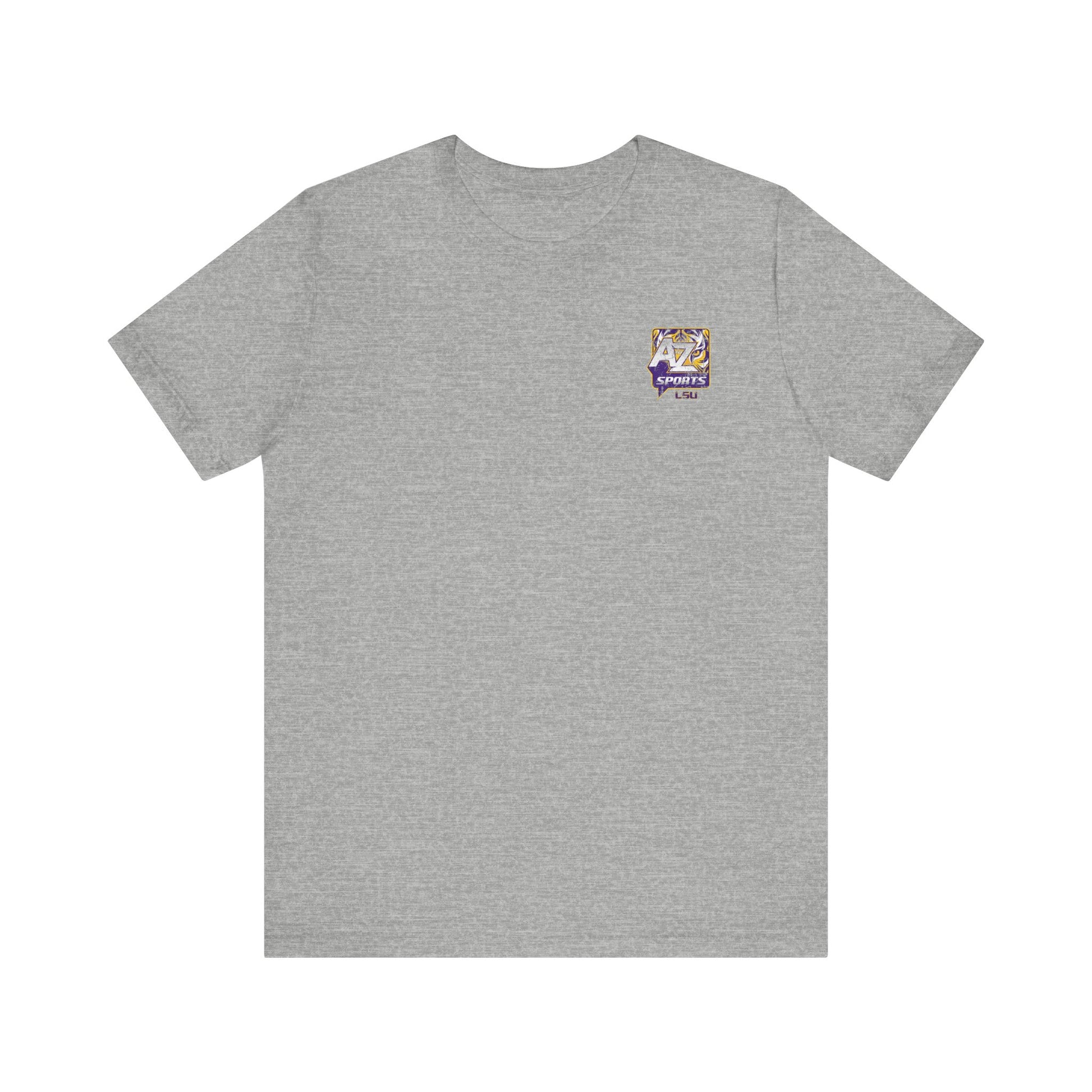 A to Z Sports LSU Distressed Pocket T-Shirt