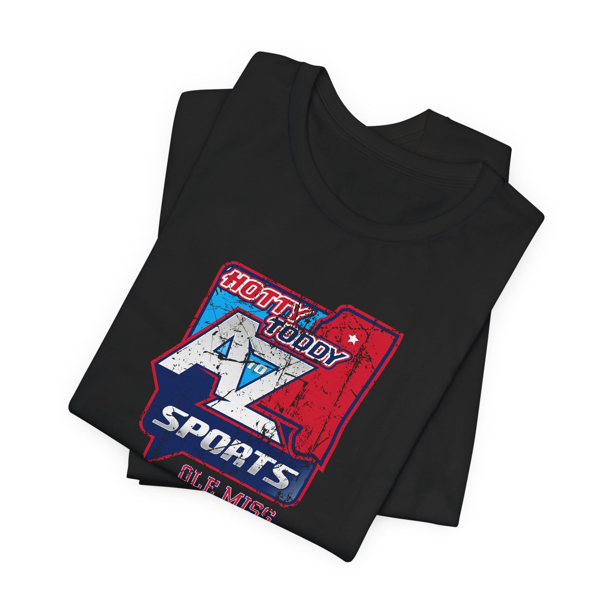 A to Z Sports Ole Miss Distressed T-Shirt