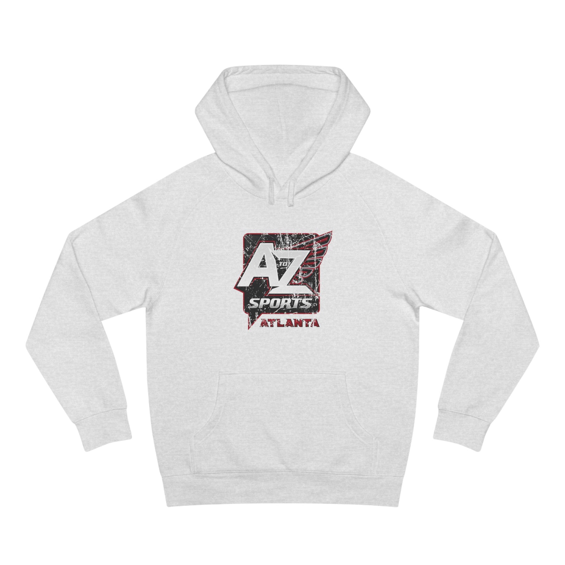 A to Z Sports Falcons Distressed Hoodie