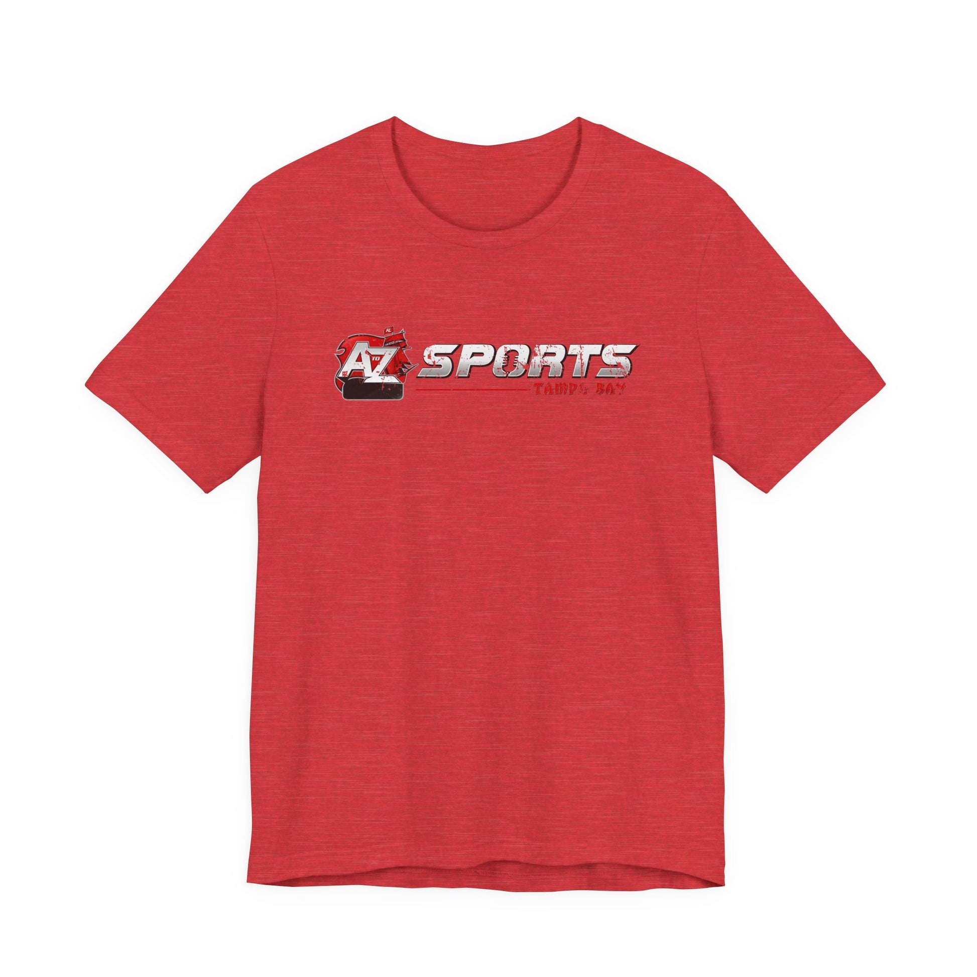 A to Z Sports Buccaneers Distressed Horizontal T-Shirt