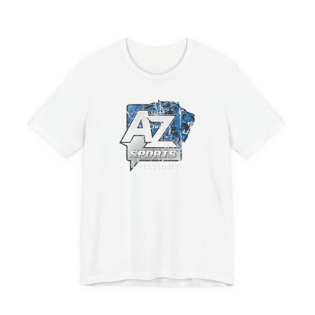 A to Z Sports Lions Distressed T-Shirt