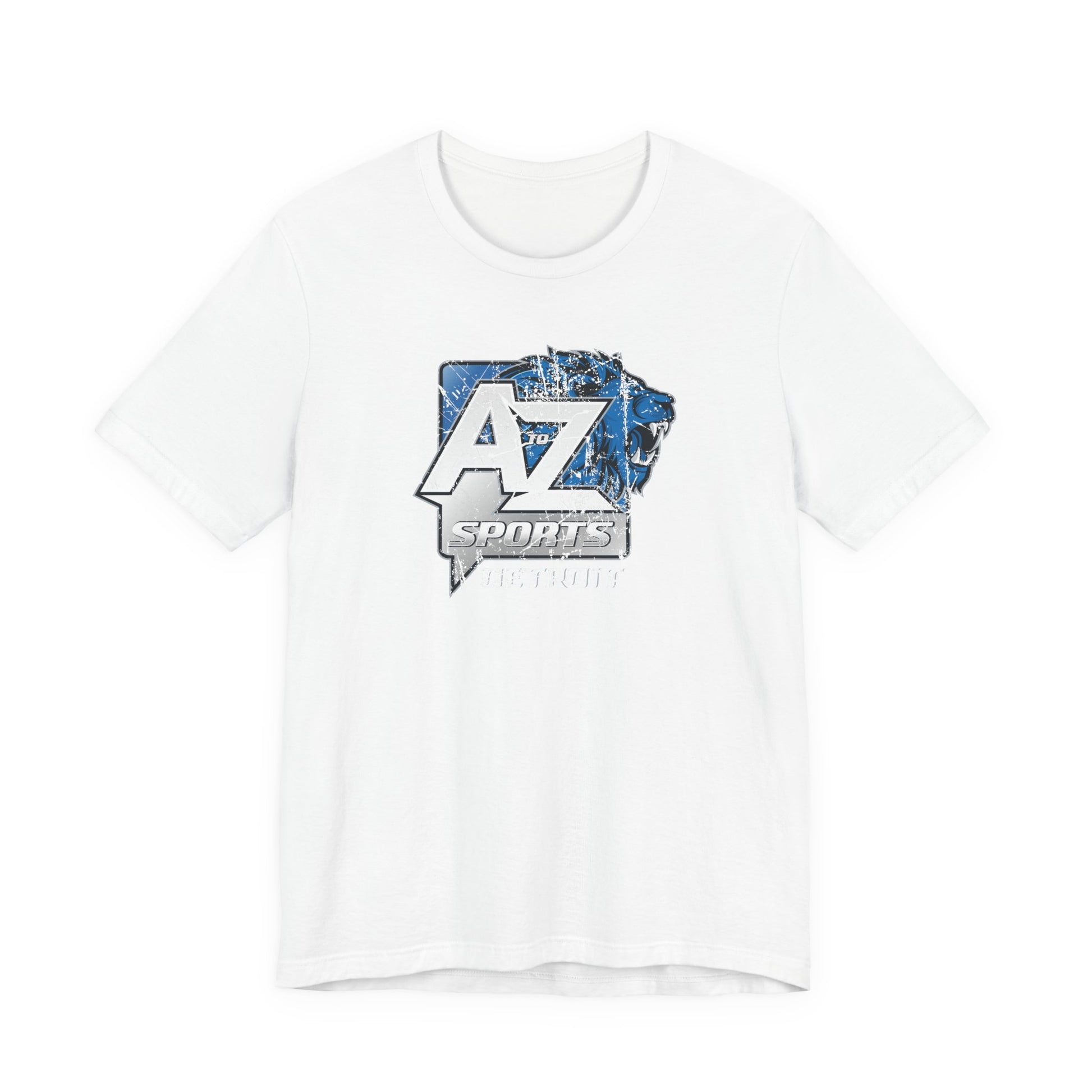 A to Z Sports Lions Distressed T-Shirt