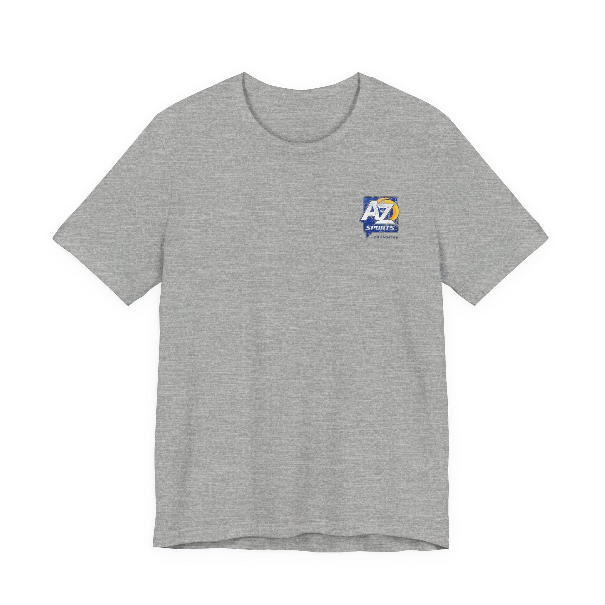 A to Z Sports Rams Distressed Pocket T-Shirt