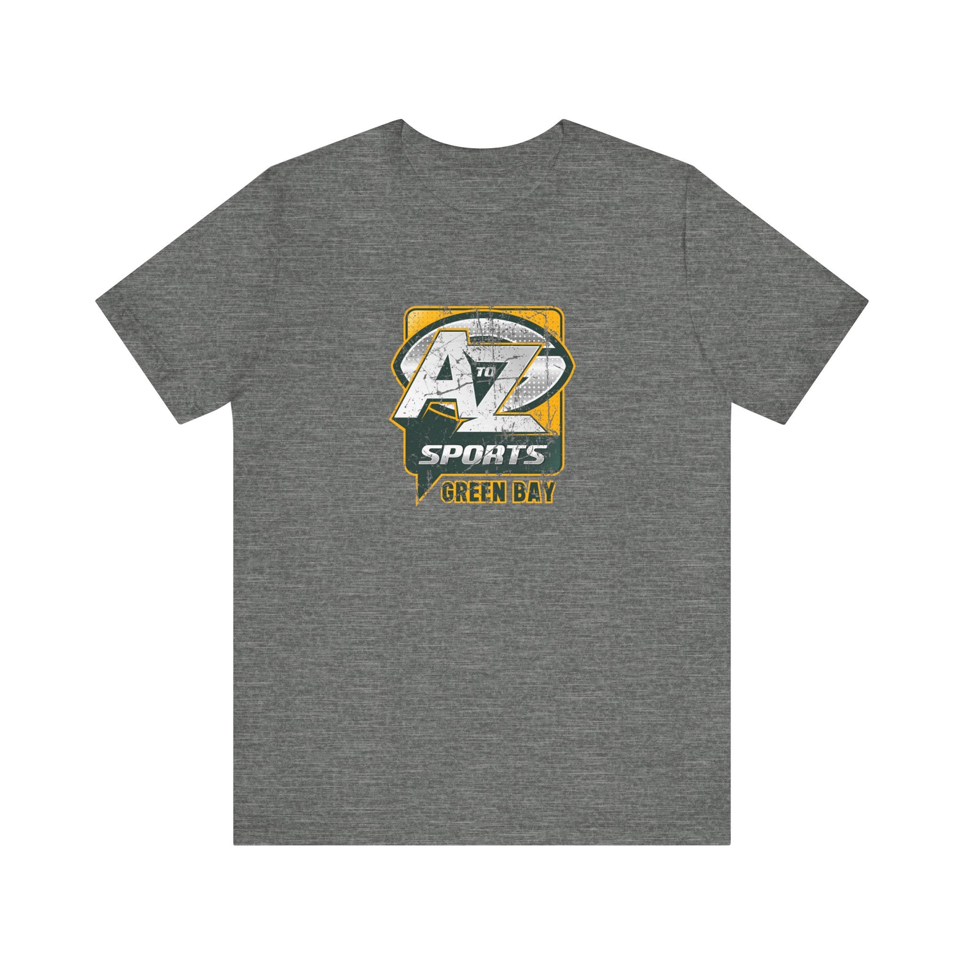 A to Z Sports Packers Distressed T-Shirt