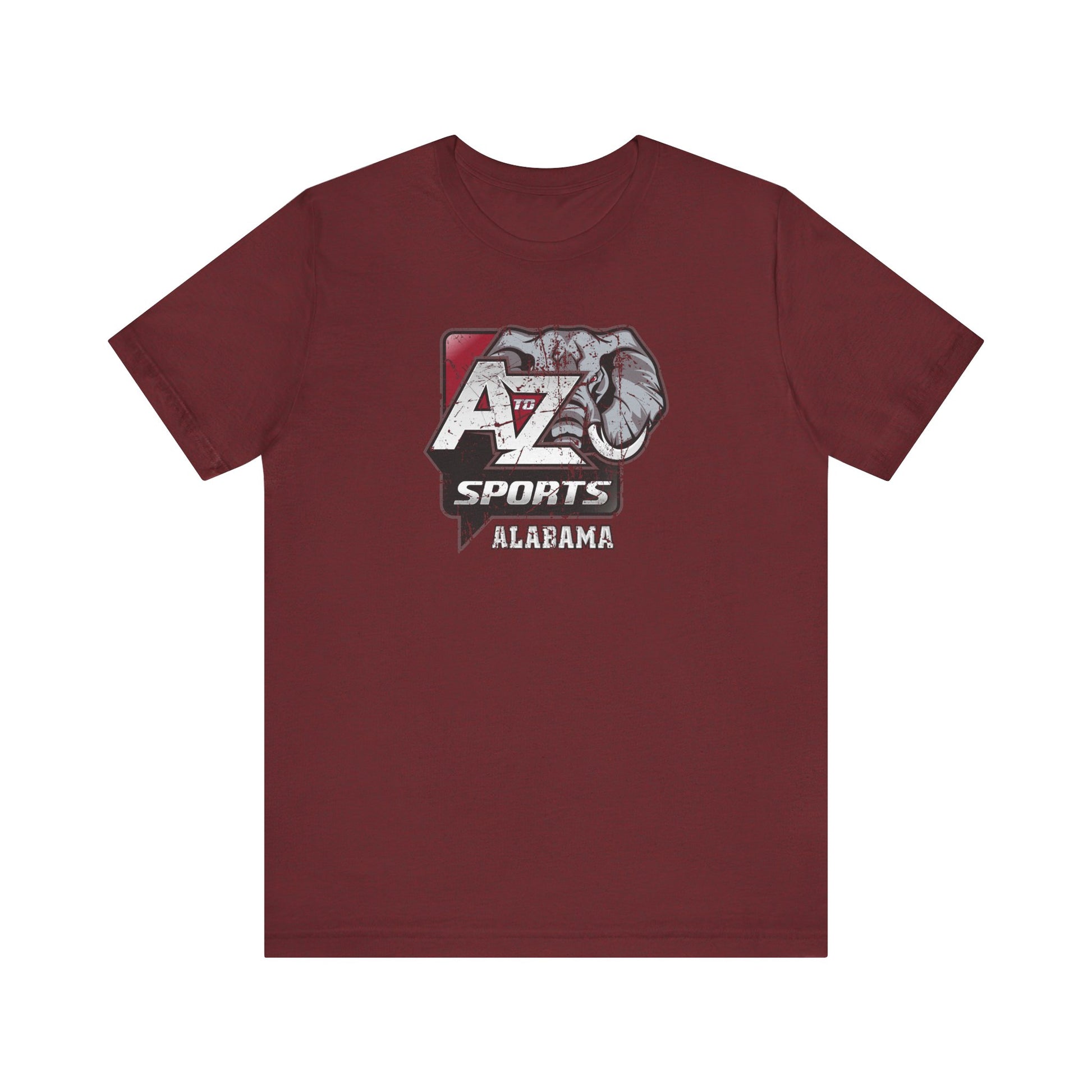 A to Z Sports Alabama Distressed T-Shirt