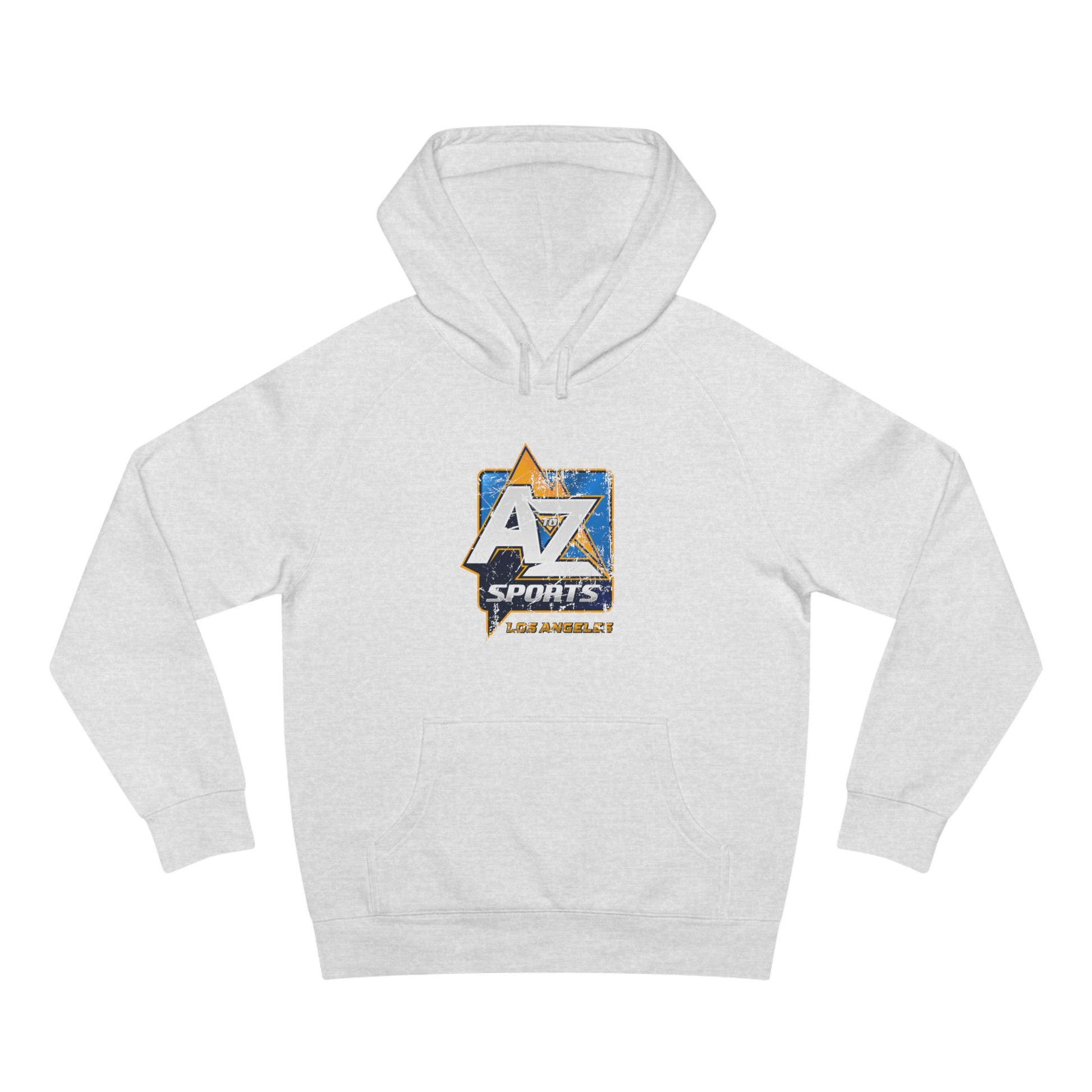 A to Z Sports Chargers Distressed Hoodie