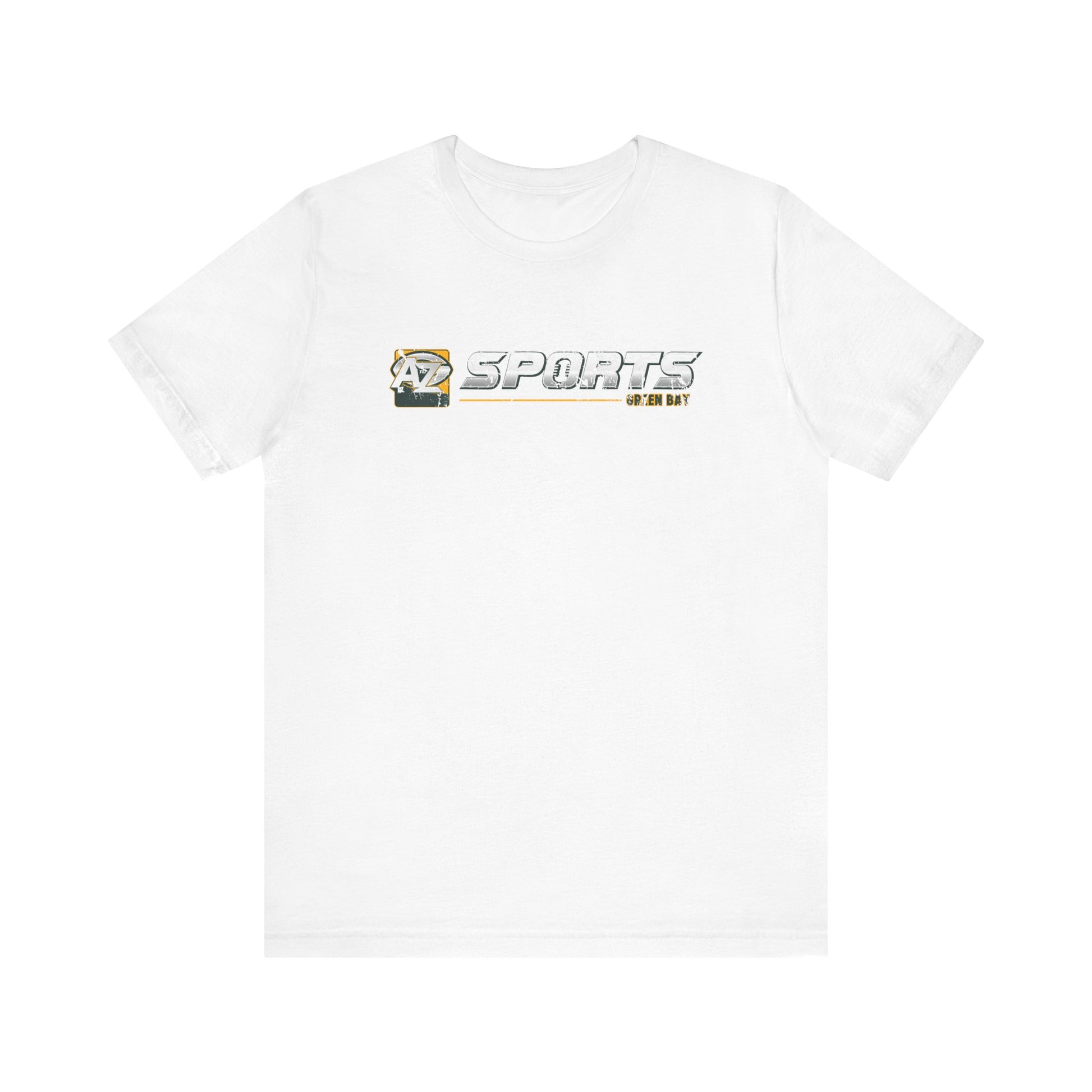 A to Z Sports Packers Distressed Horizontal T-Shirt