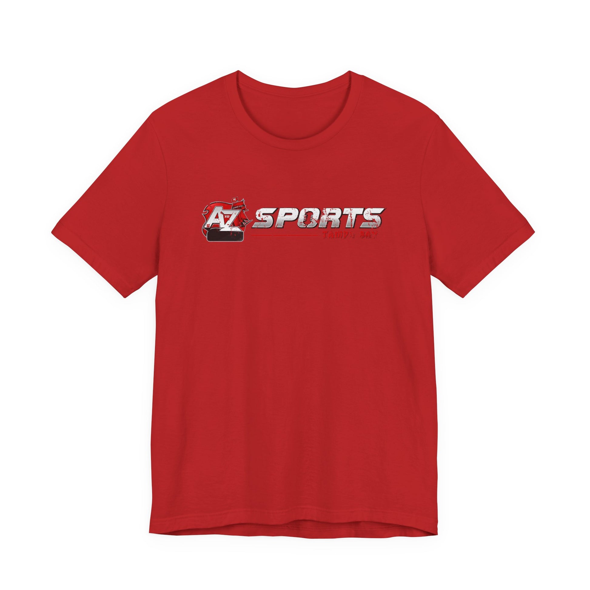 A to Z Sports Buccaneers Distressed Horizontal T-Shirt