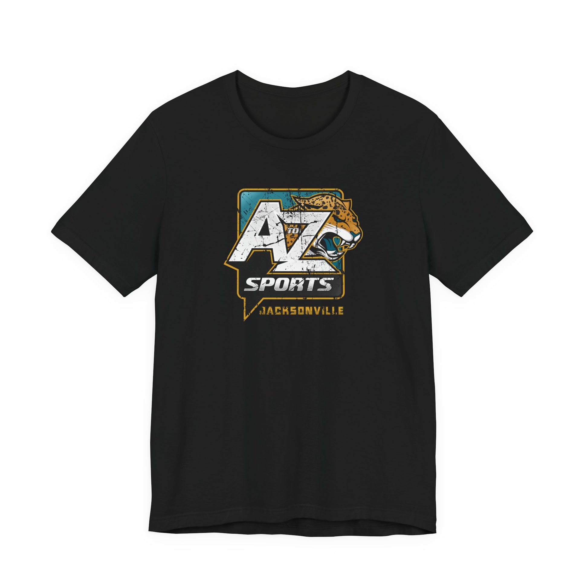 A to Z Sports Jaguars Distressed T-Shirt