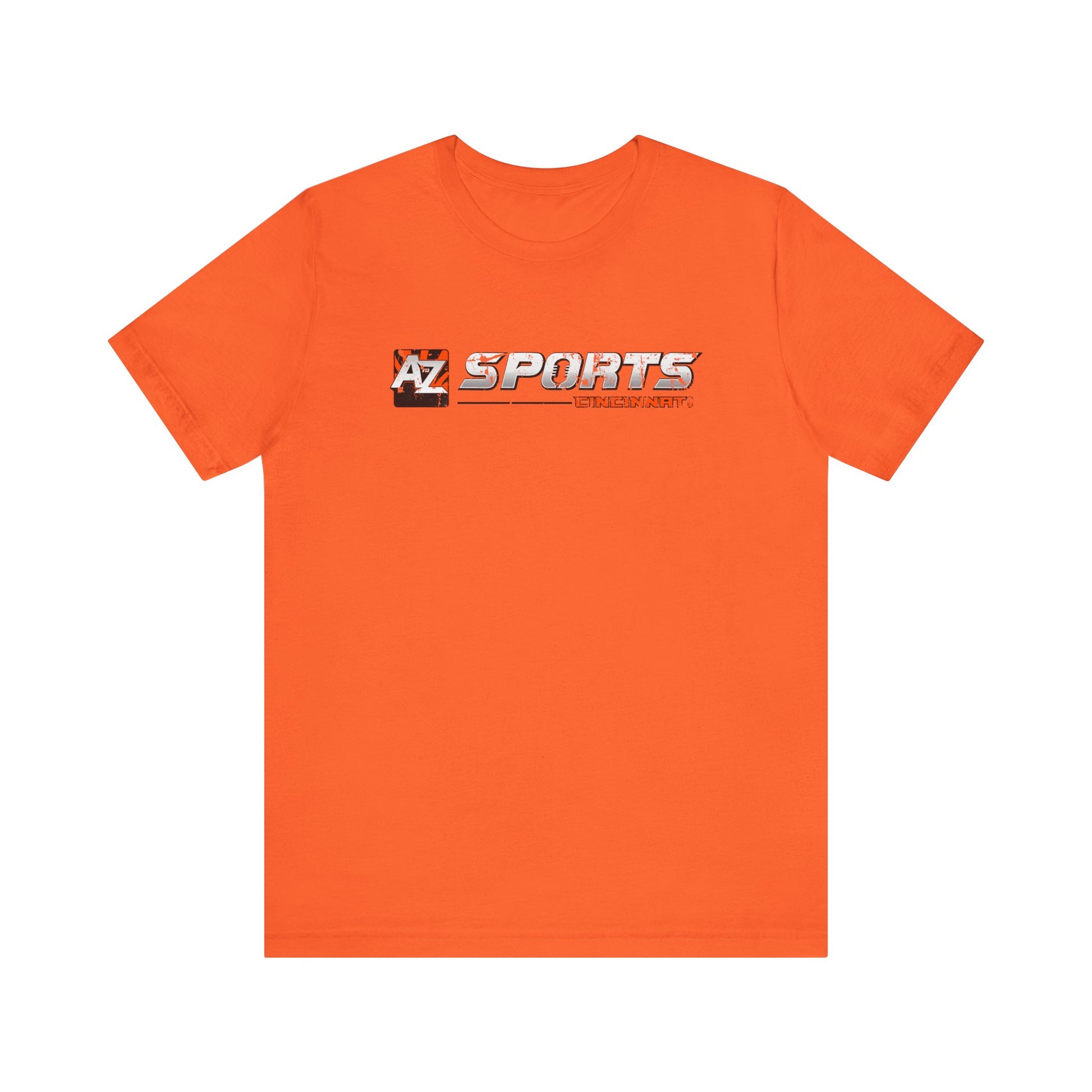 A to Z Sports Bengals Horizontal Distressed T-Shirt
