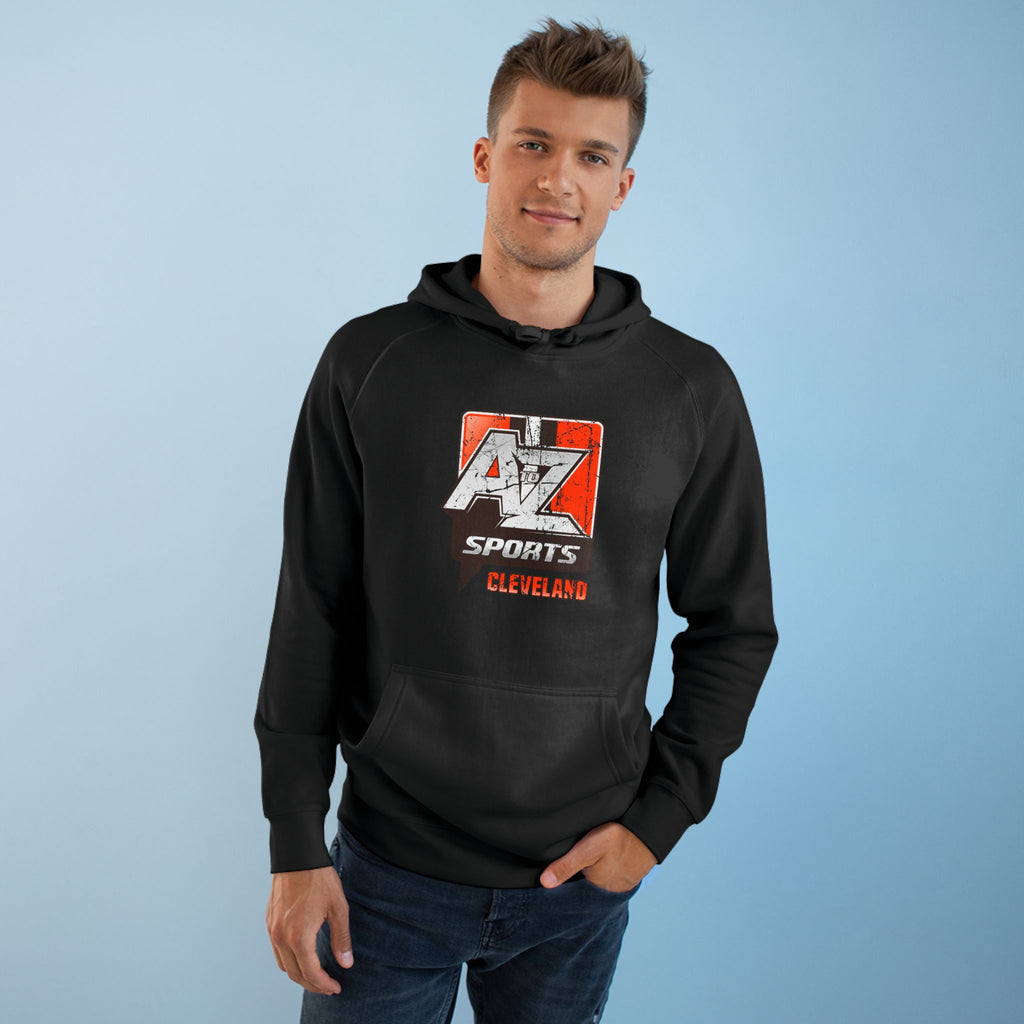 A to Z Sports Browns Distressed Hoodie