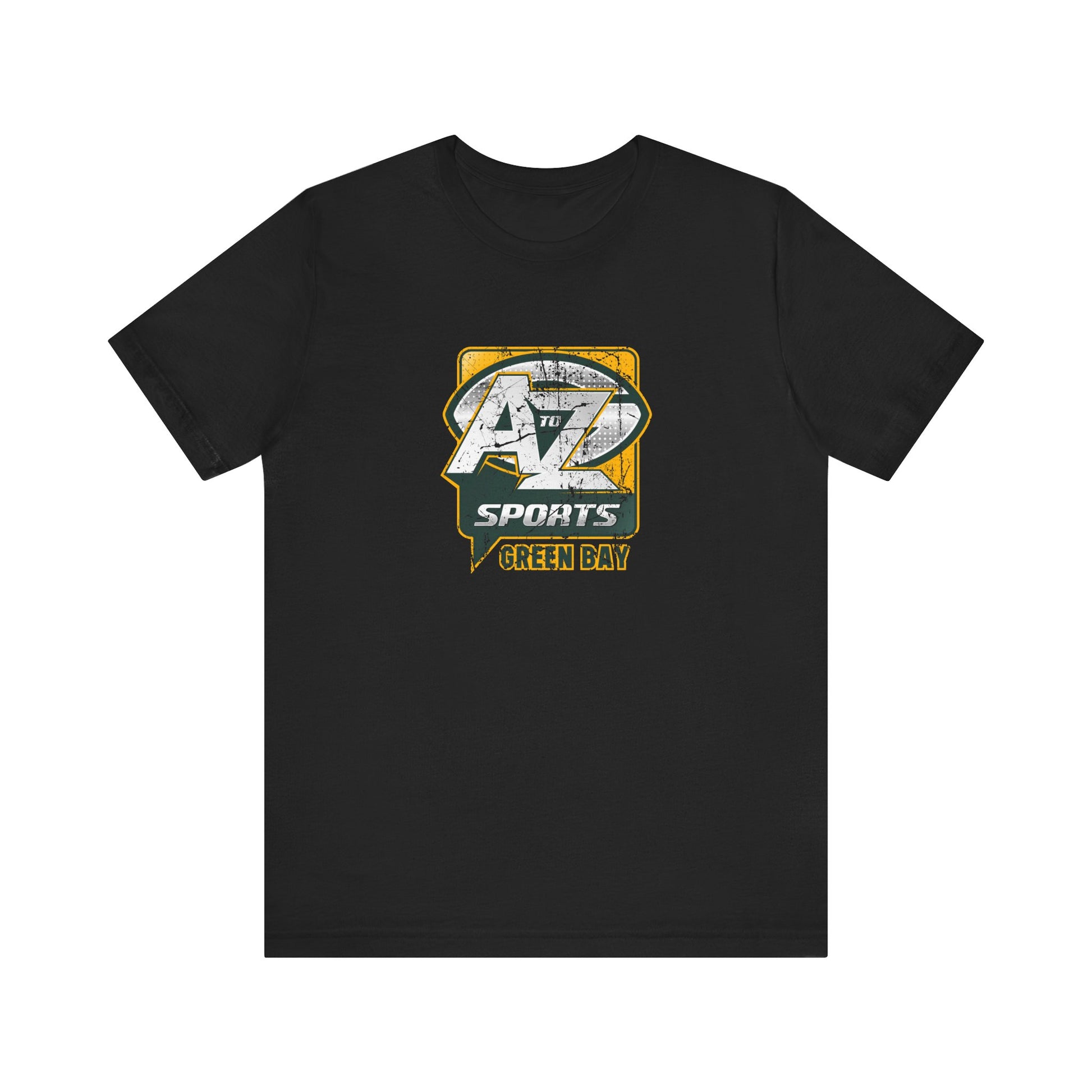 A to Z Sports Packers Distressed T-Shirt