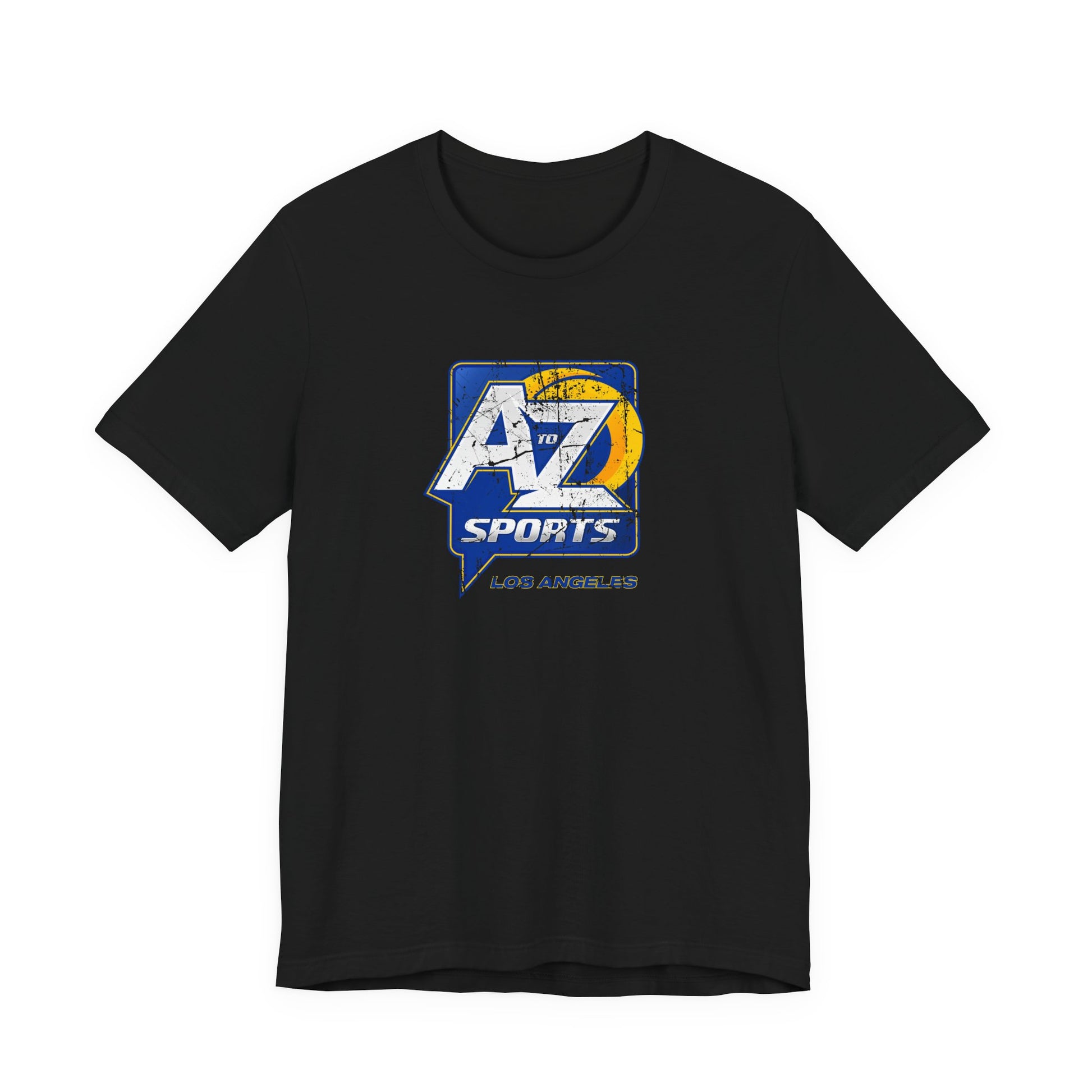 A to Z Sports Rams Distressed T-Shirt