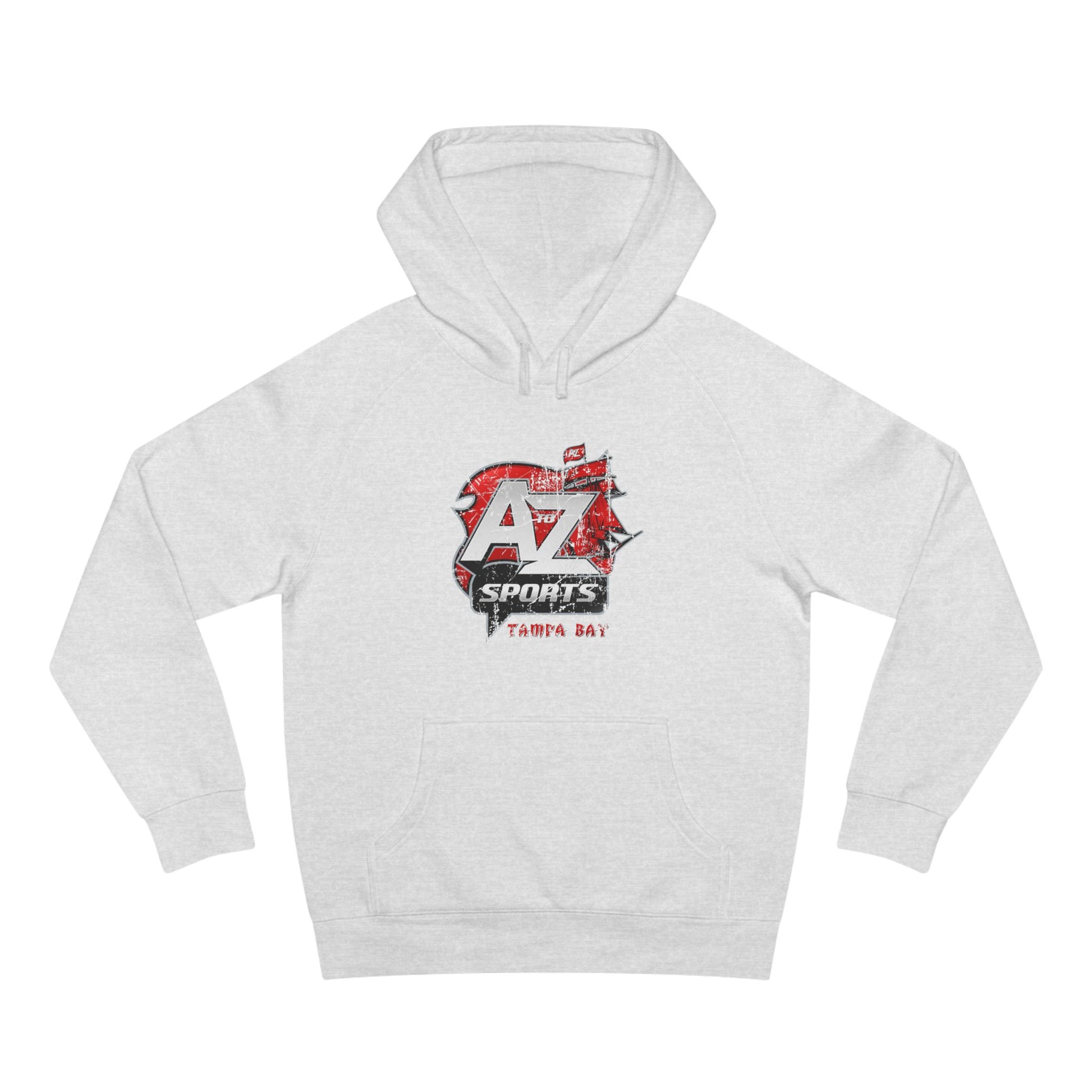 A to Z Sports Buccaneers Distressed Hoodie