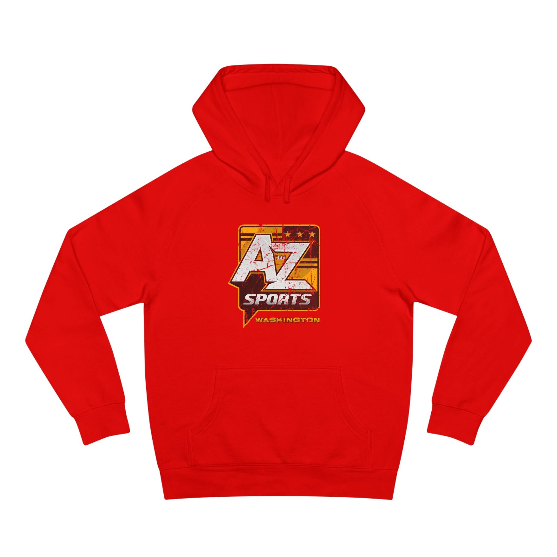A to Z Sports Commanders Distressed Hoodie