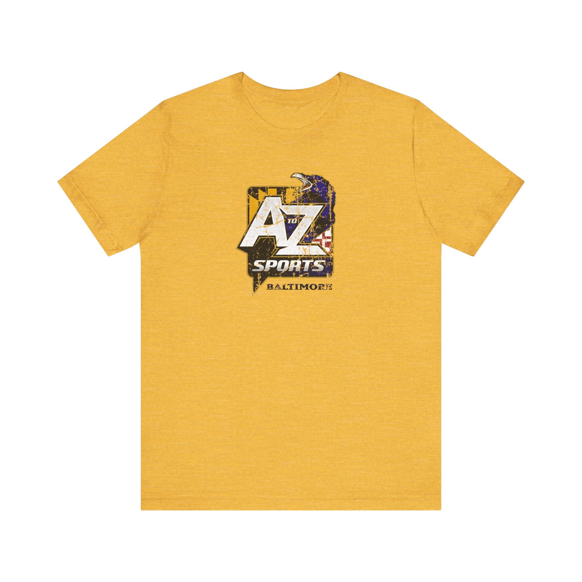 A to Z Sports Ravens Distressed T-Shirt