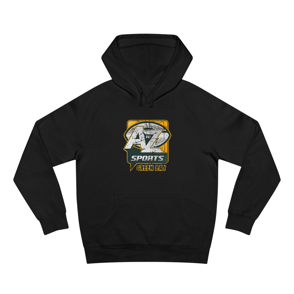 A to Z Sports Packers Distressed Hoodie