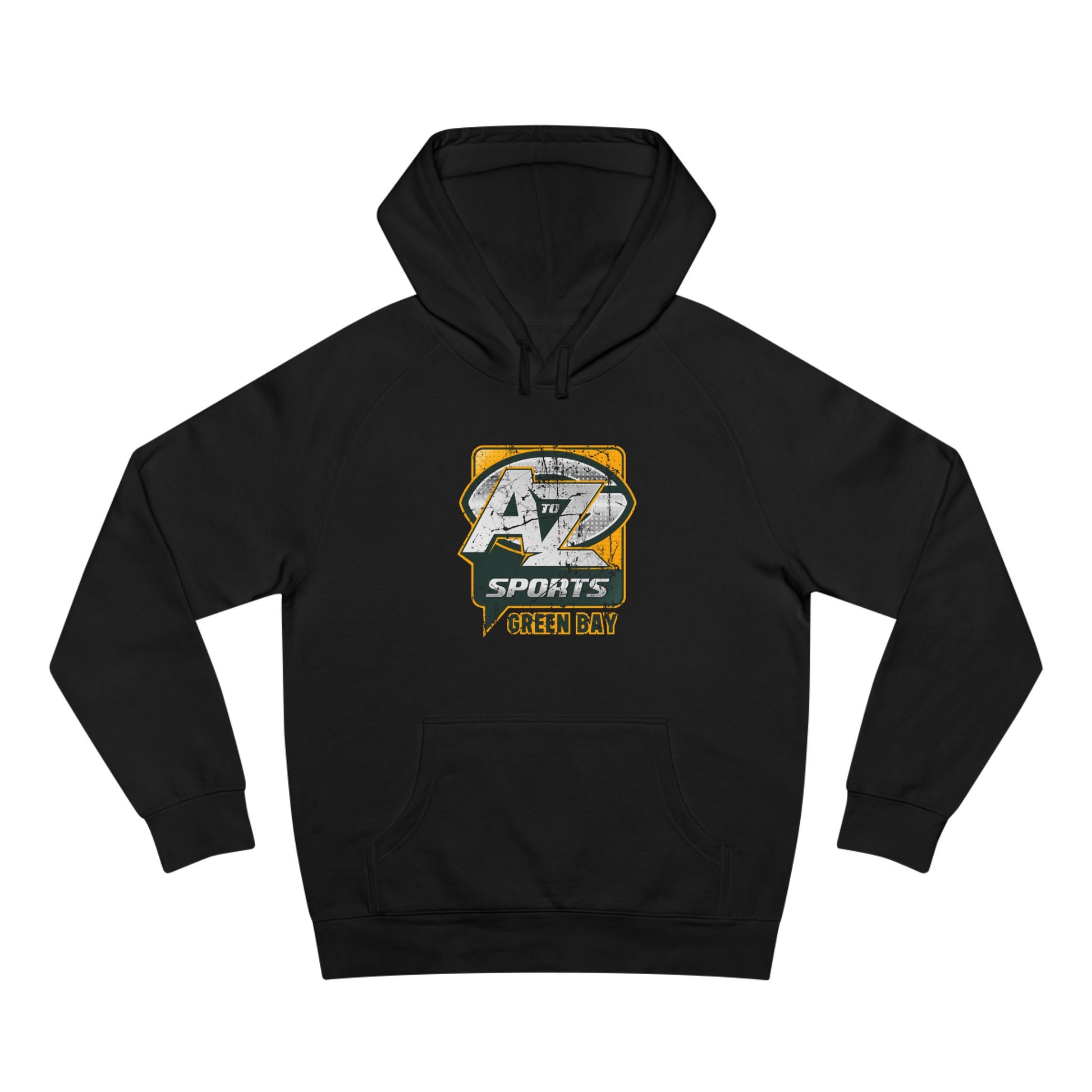 A to Z Sports Packers Distressed Hoodie