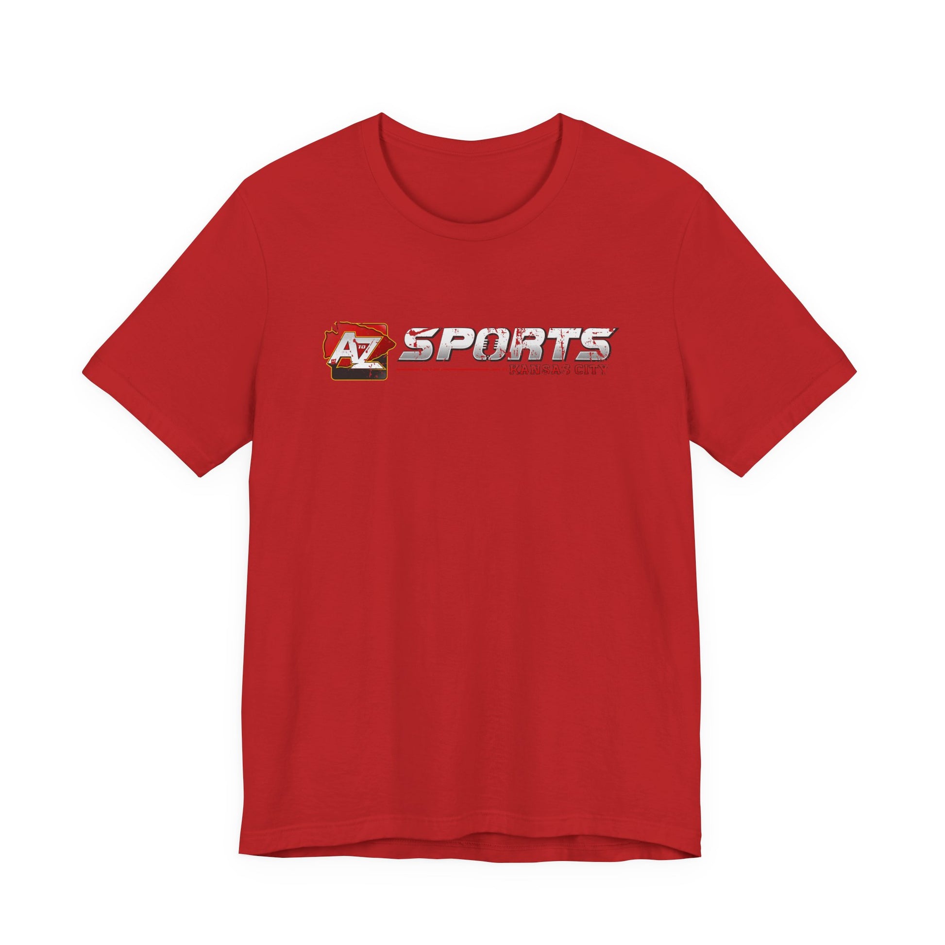 A to Z Sports Chiefs Distressed Horizontal T-Shirt