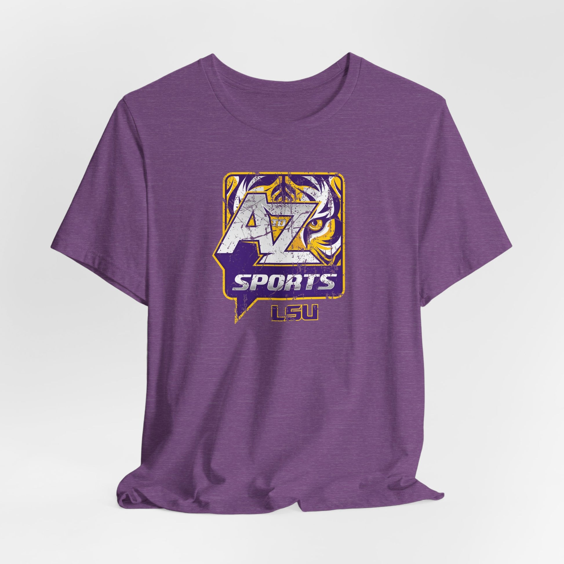 A to Z Sports LSU Distressed T-Shirt