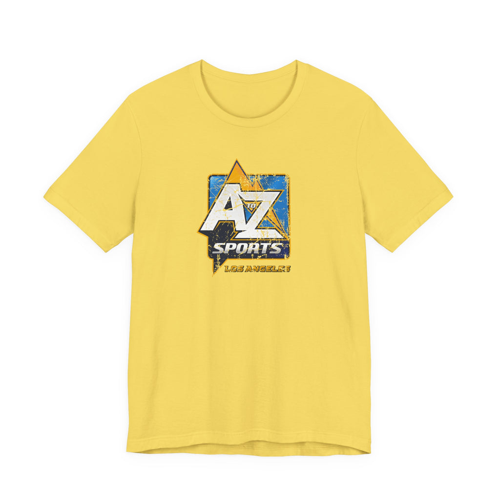 A to Z Sports Chargers Distressed T-Shirt