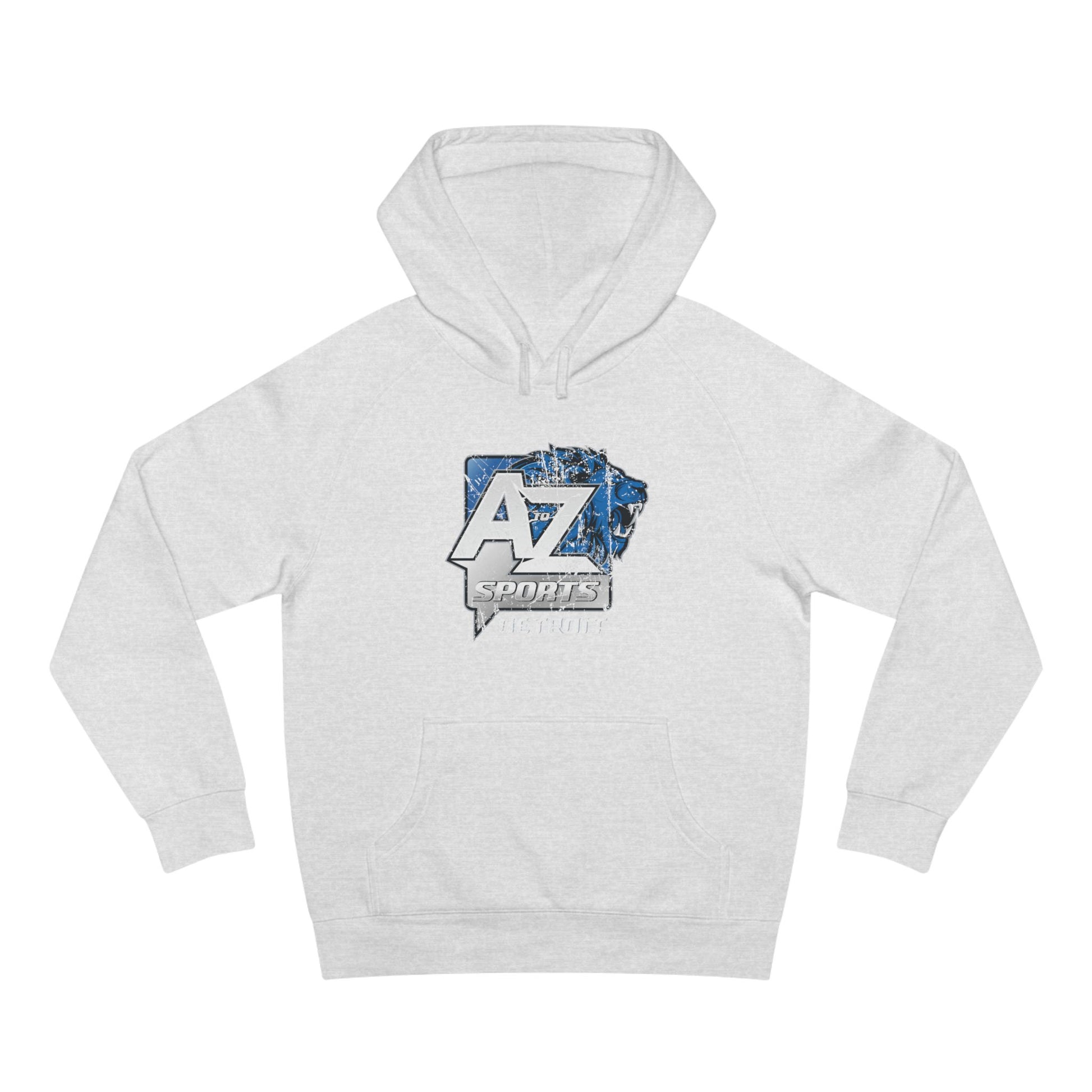 A to Z Sports Lions Distressed Hoodie
