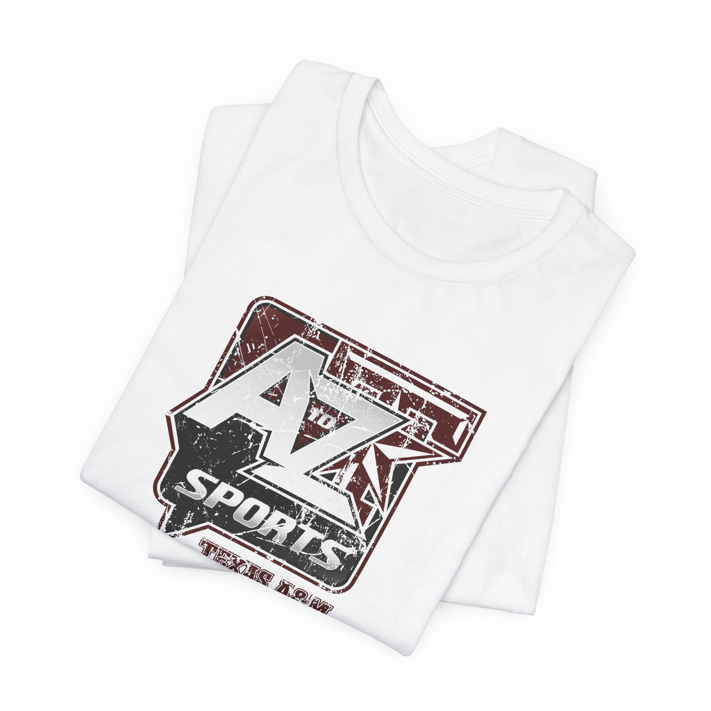 A to Z Sports Texas A&M Distressed T-Shirt