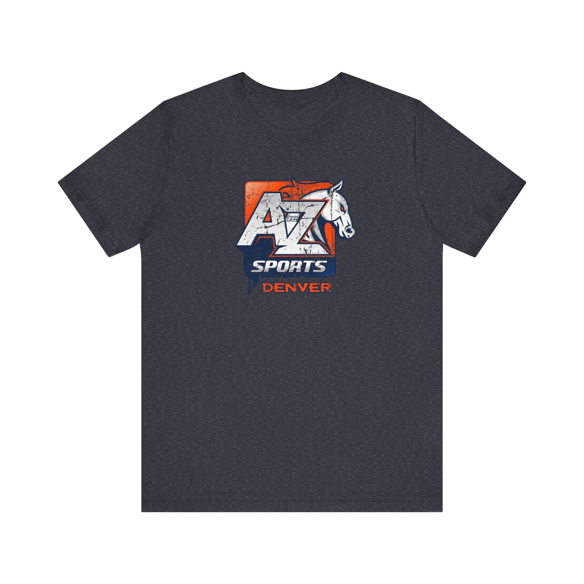 A to Z Sports Broncos Distressed T-Shirt