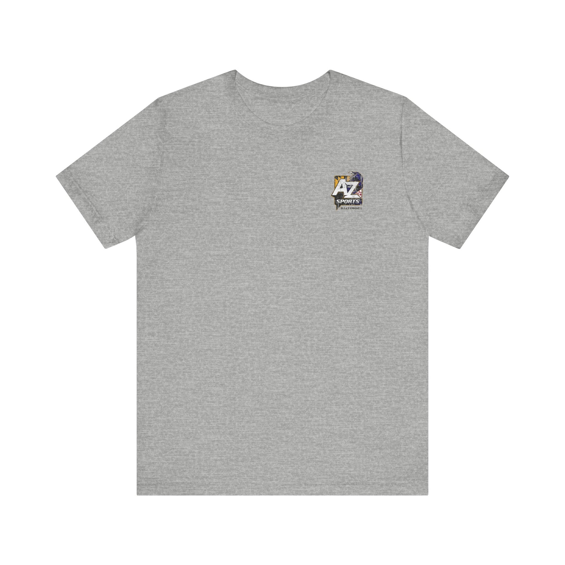 A to Z Sports Ravens Distressed Pocket T-Shirt