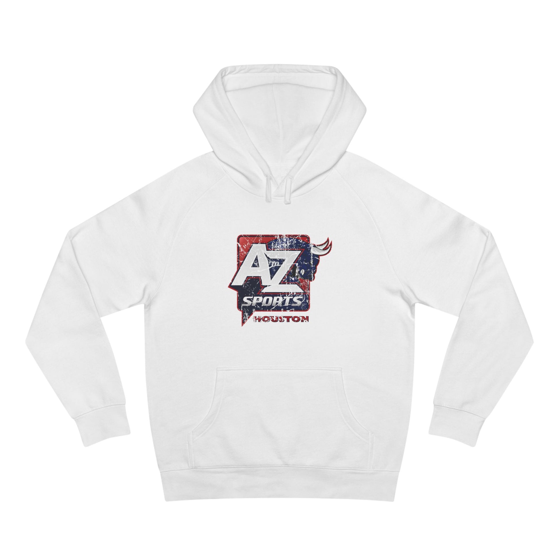 A to Z Sports Texans Distressed Hoodie