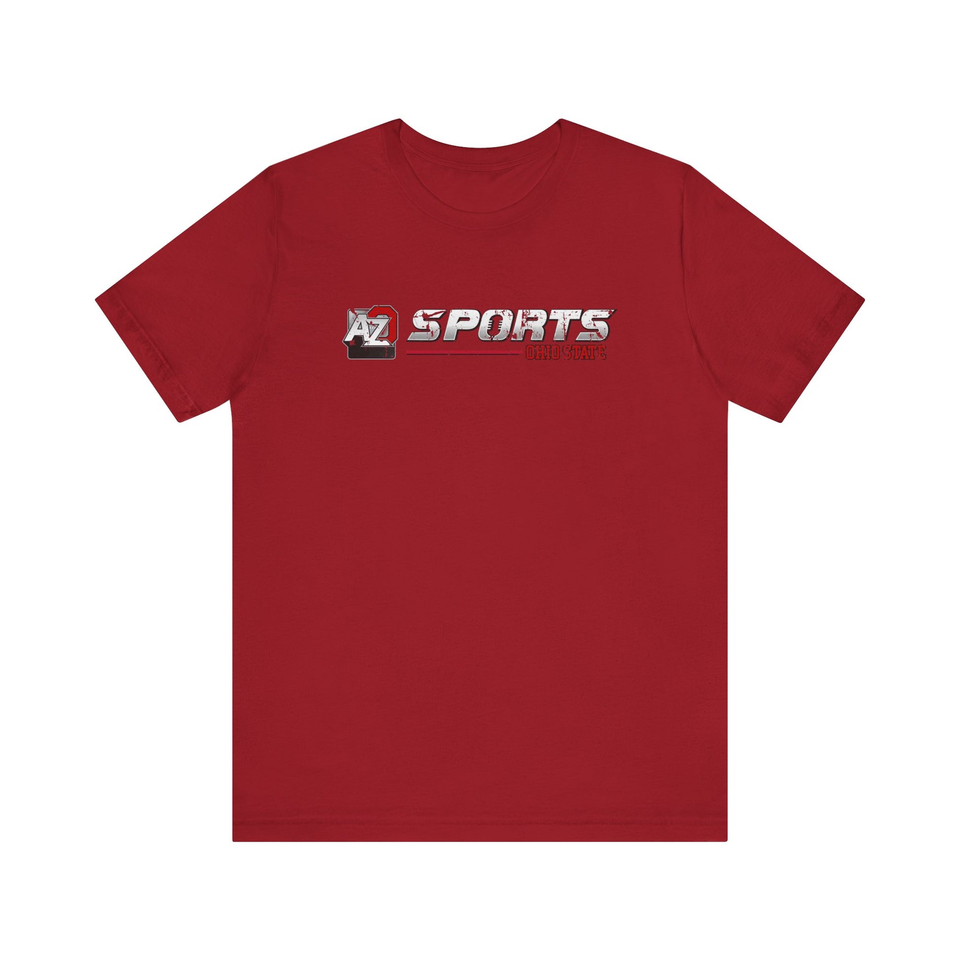 A to Z Sports Ohio State Distressed Horizontal T-Shirt