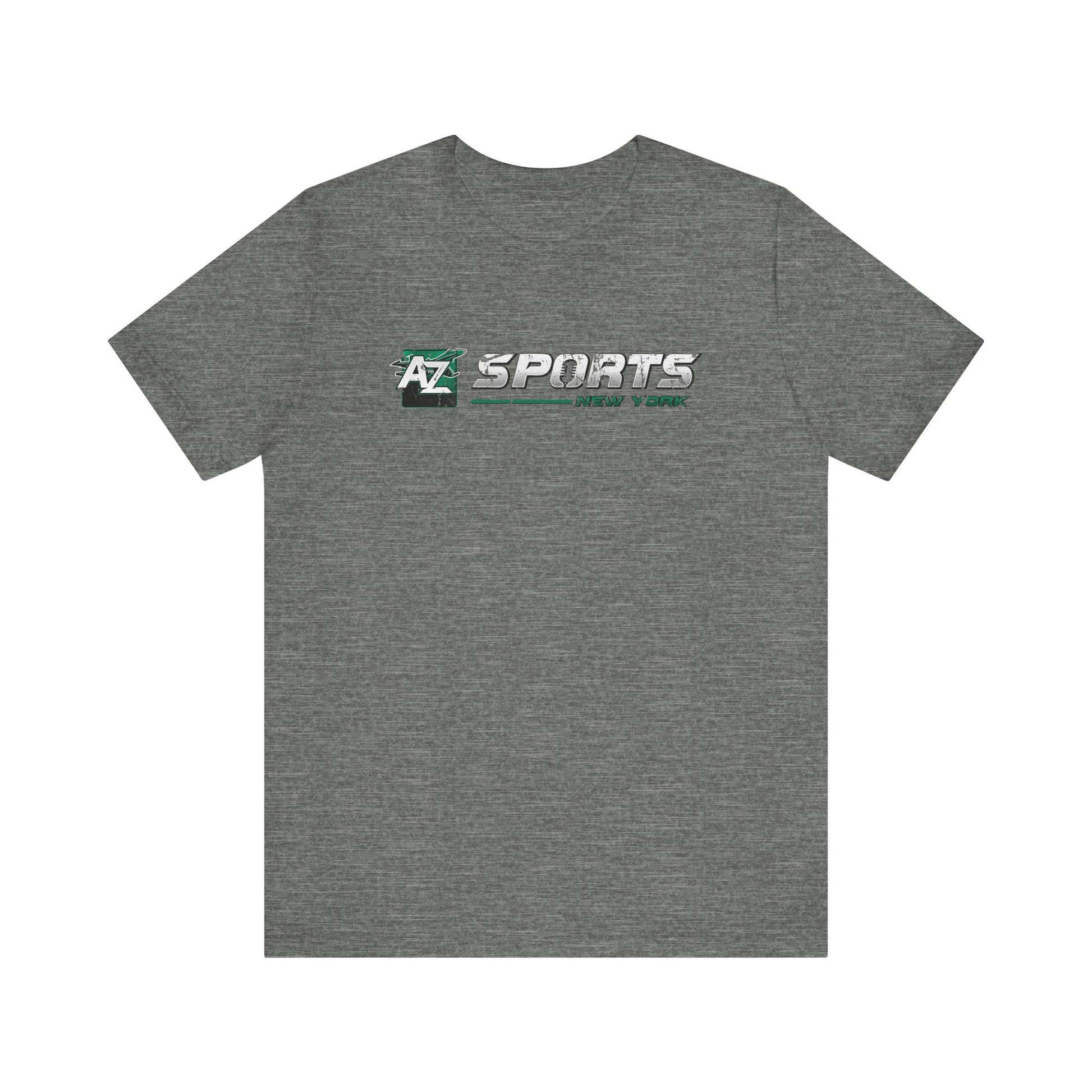A to Z Sports Jets Distressed Horizontal T-Shirt