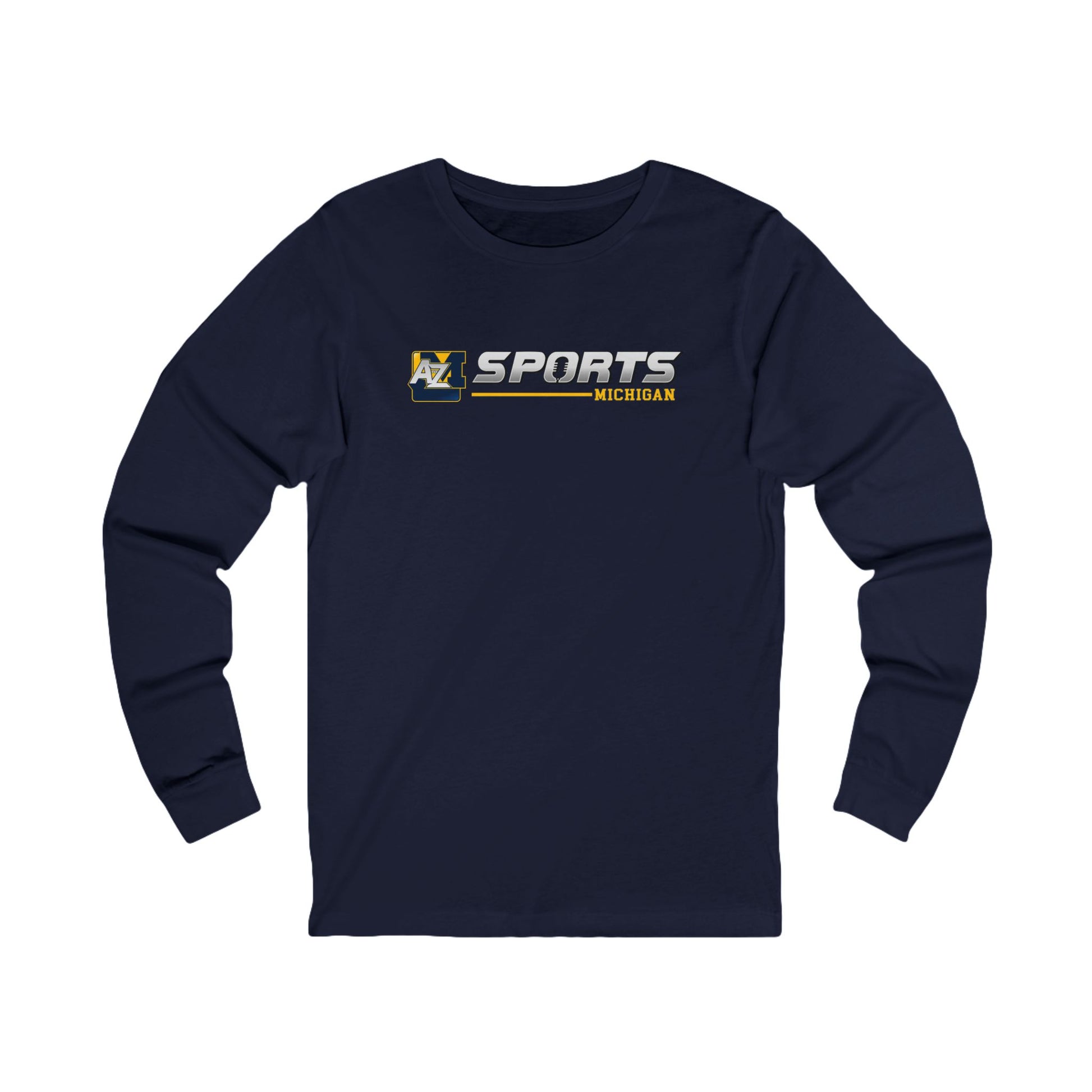 A to Z Sports Michigan Long Sleeve Tee