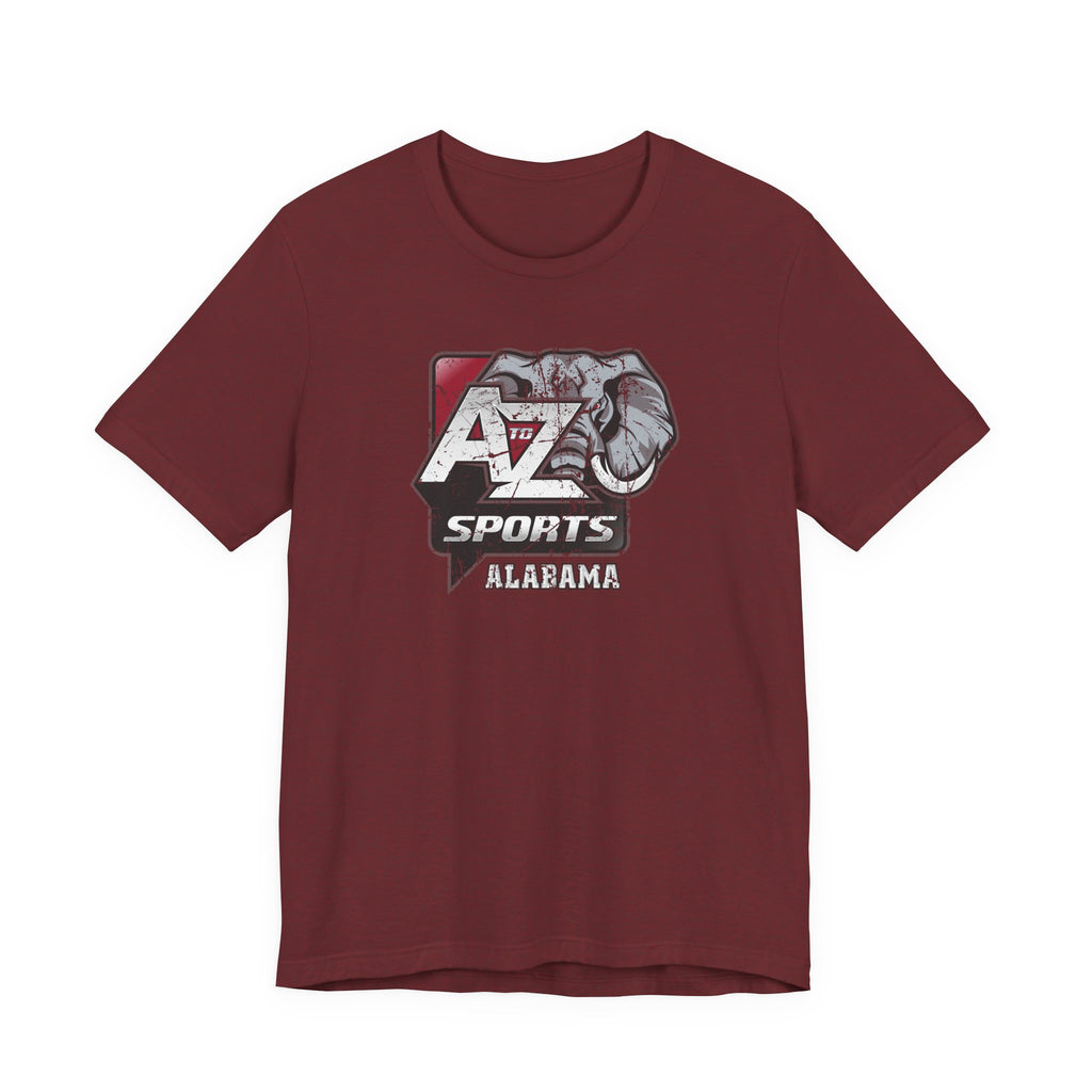 A to Z Sports Alabama Distressed T-Shirt