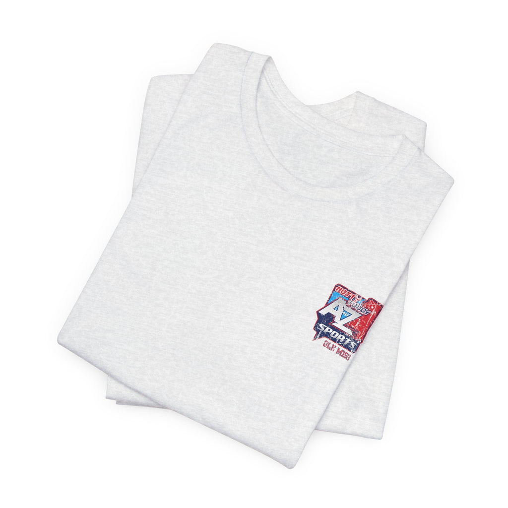 A to Z Sports Ole Miss Distressed Pocket T-Shirt