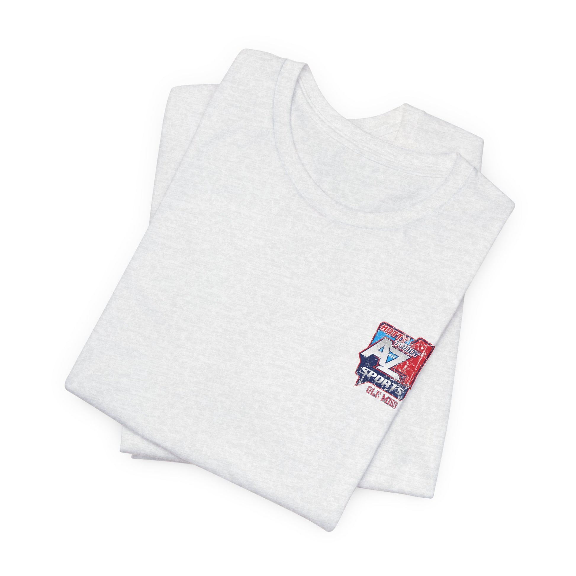 A to Z Sports Ole Miss Distressed Pocket T-Shirt