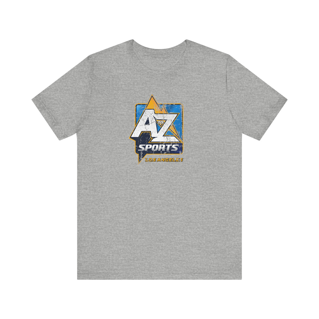 A to Z Sports Chargers Distressed T-Shirt