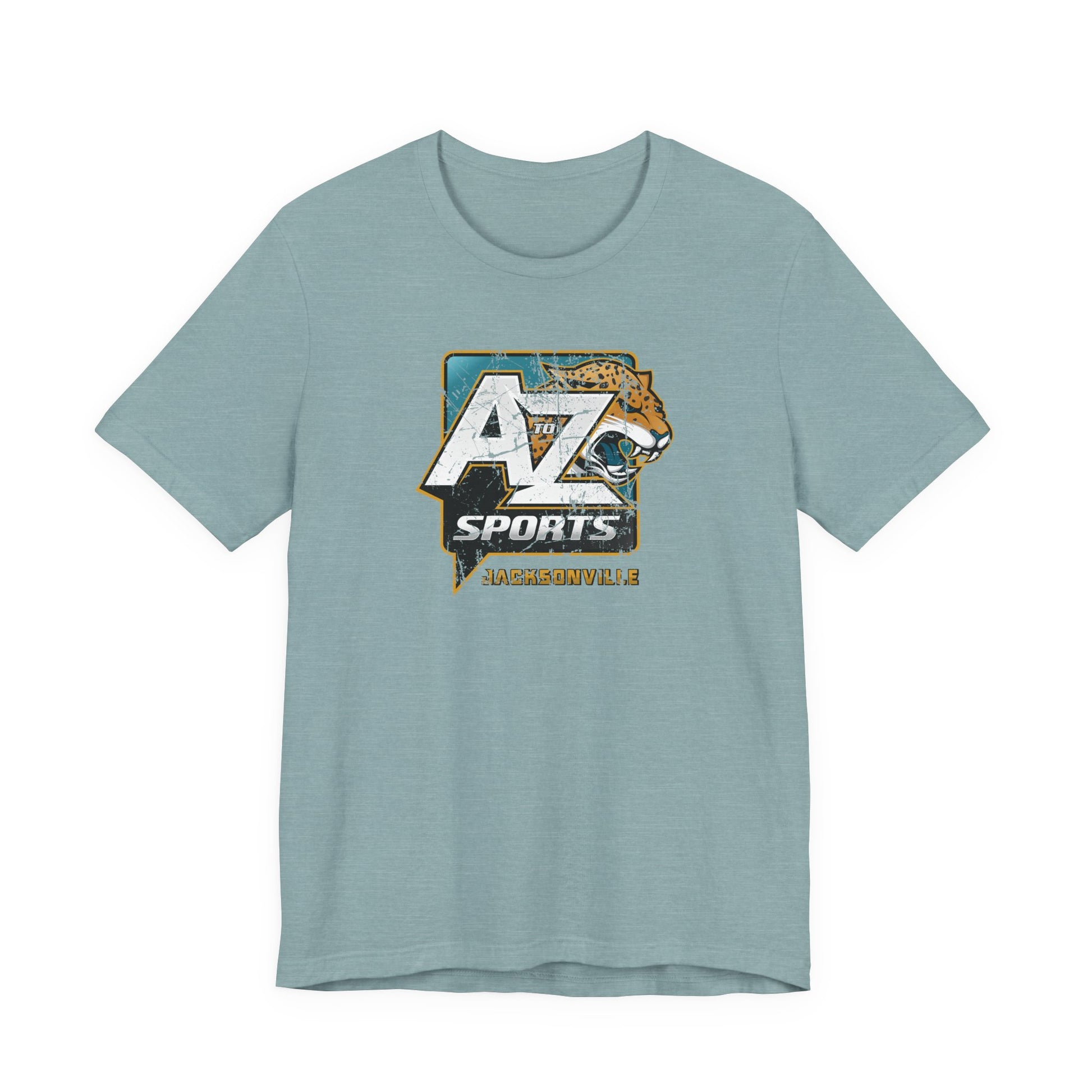 A to Z Sports Jaguars Distressed T-Shirt