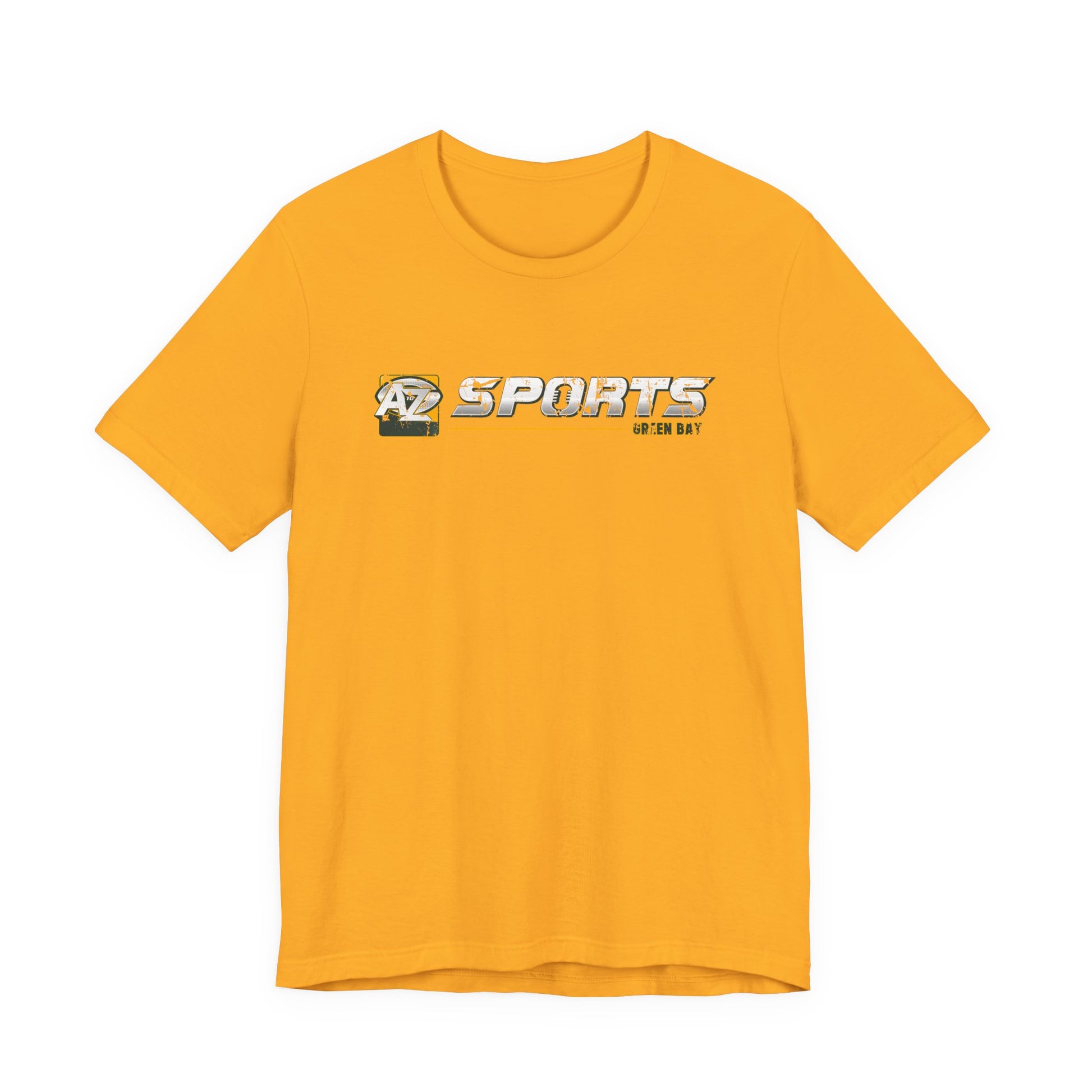 A to Z Sports Packers Distressed Horizontal T-Shirt