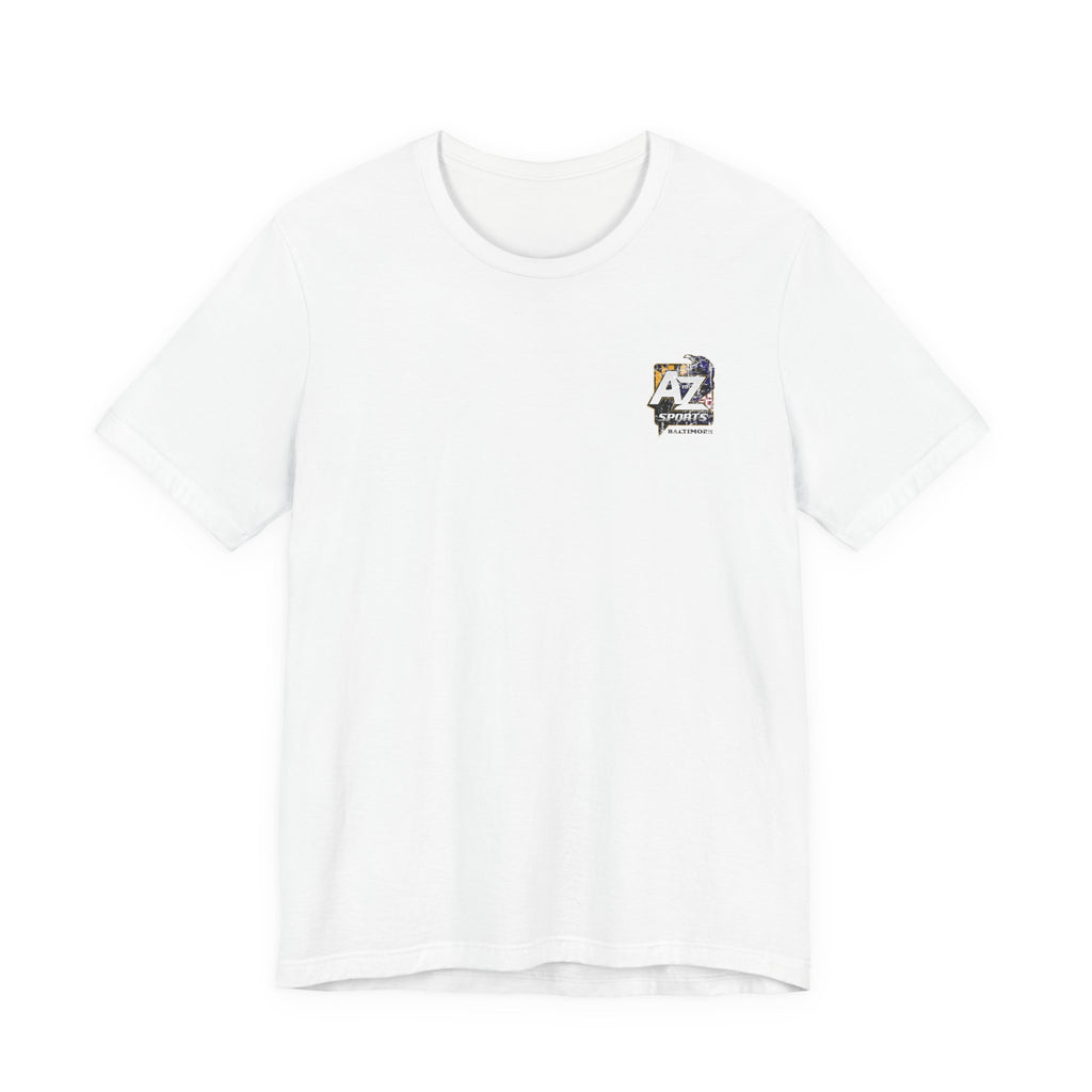A to Z Sports Ravens Distressed Pocket T-Shirt