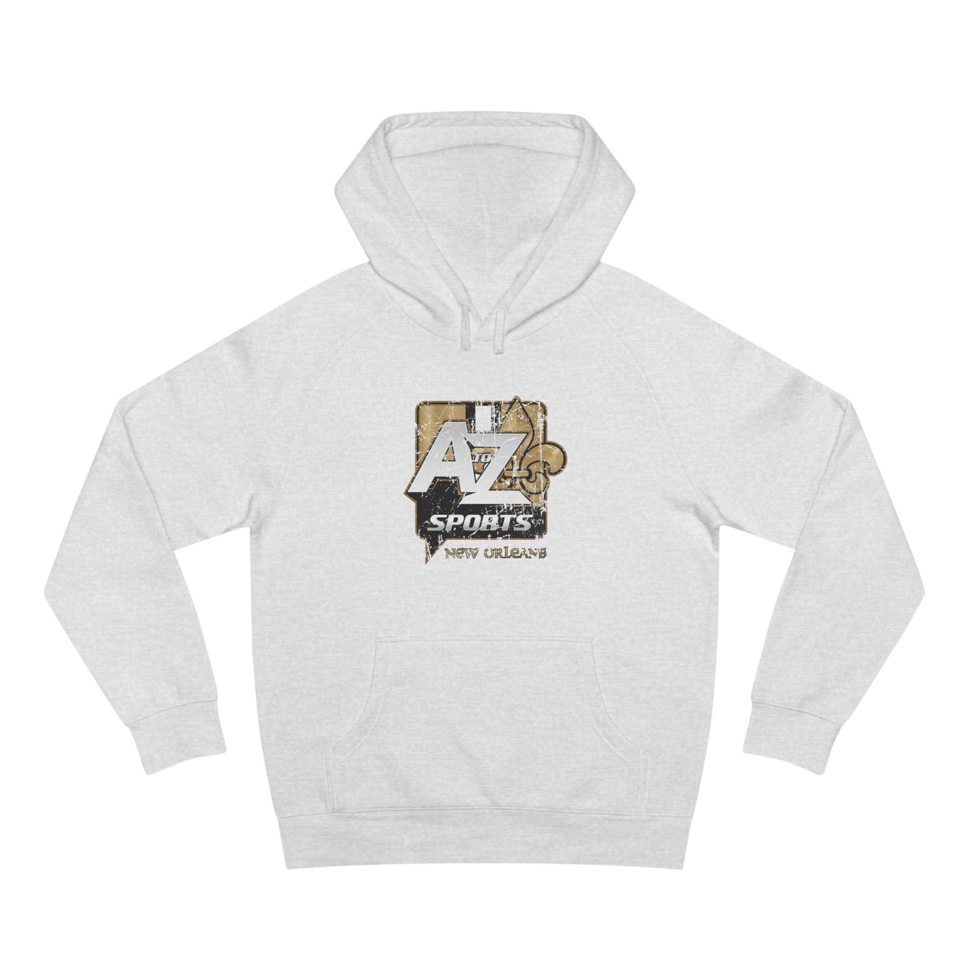 A to Z Sports Saints Distressed Hoodie