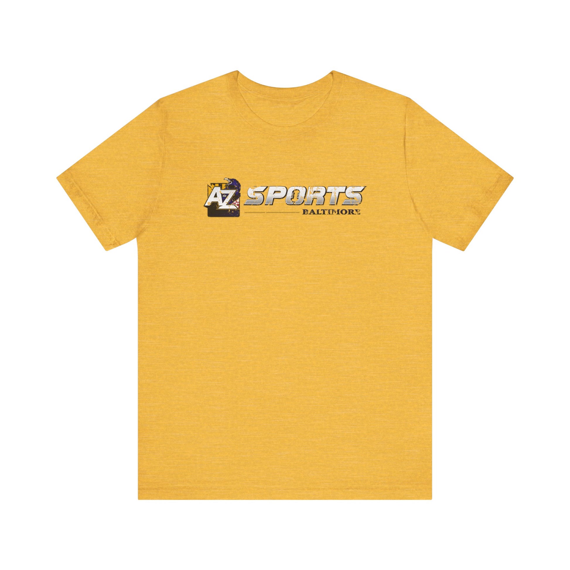 A to Z Sports Ravens Distressed Horizontal T-Shirt