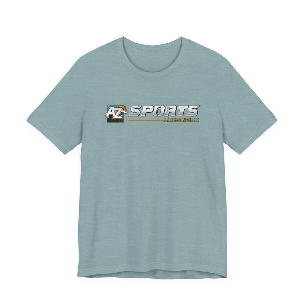 A to Z Sports Jaguars Distressed Horizontal T-Shirt
