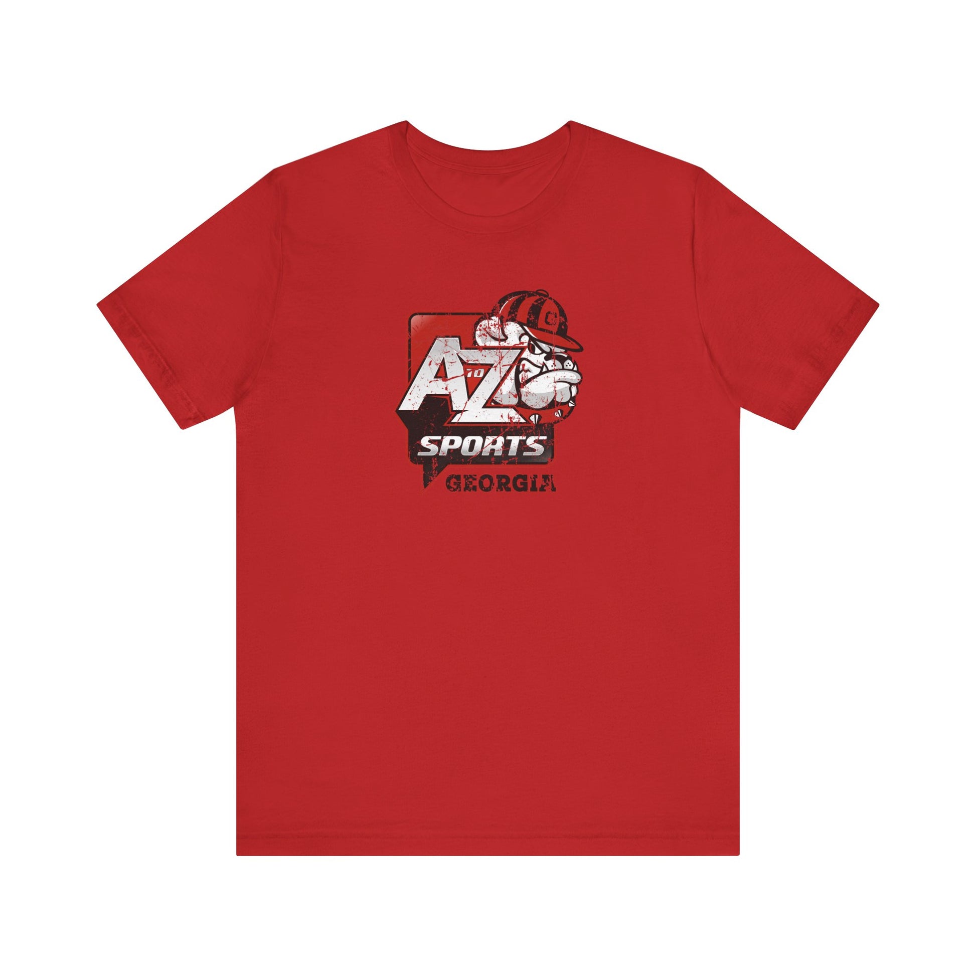 A to Z Sports Georgia Distressed T-Shirt