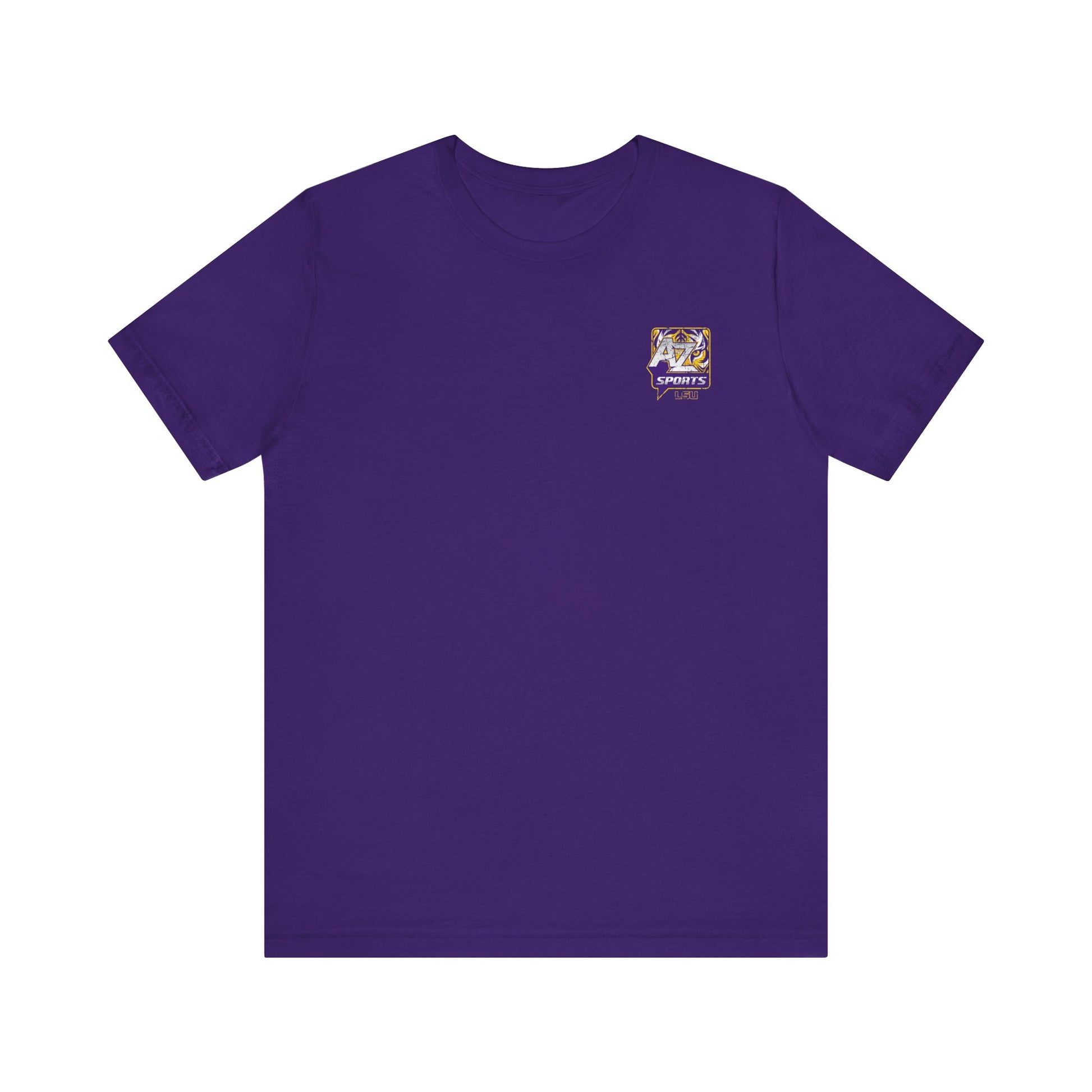 A to Z Sports LSU Distressed Pocket T-Shirt