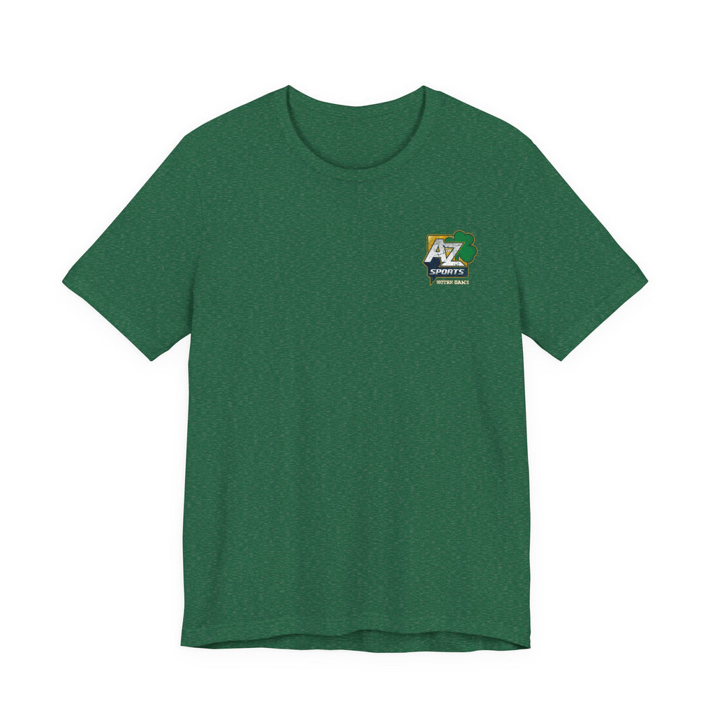 A to Z Sports Notre Dame Distressed Pocket T-Shirt